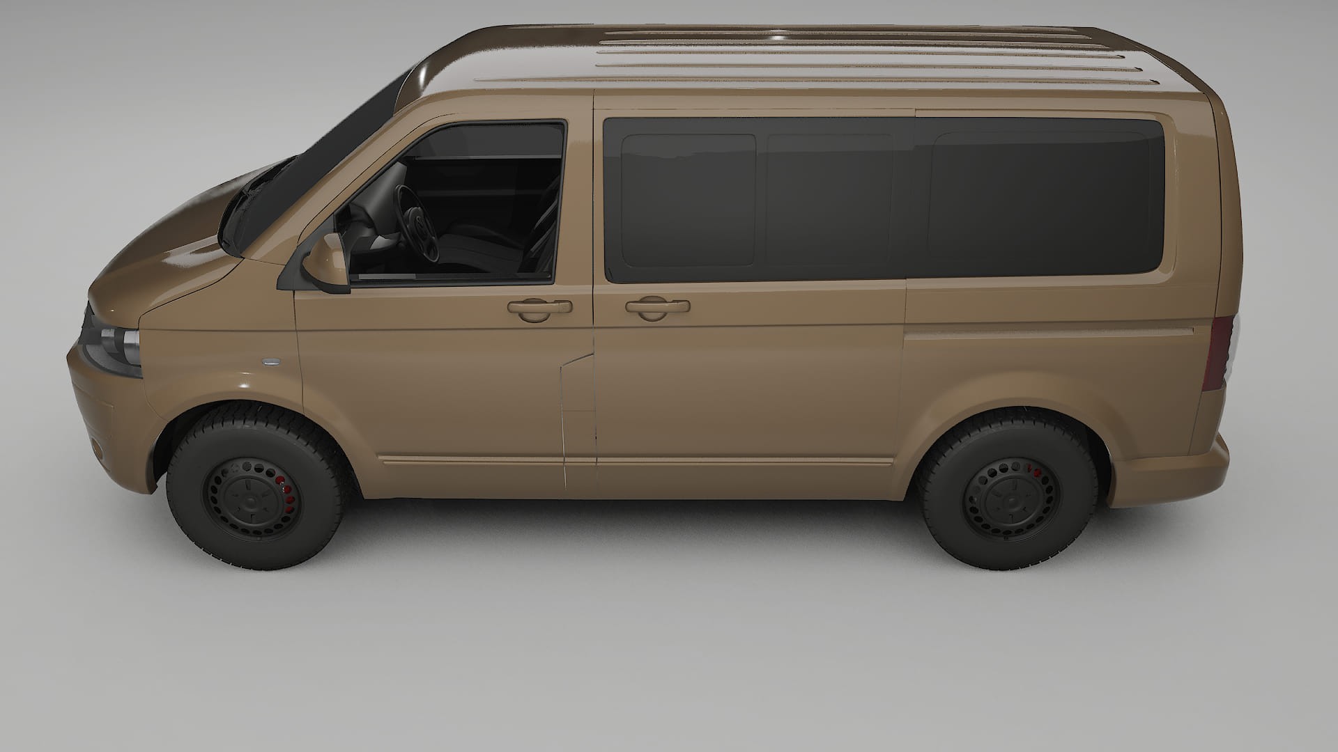 VW Transporter T5 Caravelle TPU Lakbeschermingsfolie | SAHARA Kleurveranderende PPF – Volledig Voorgesneden Kit