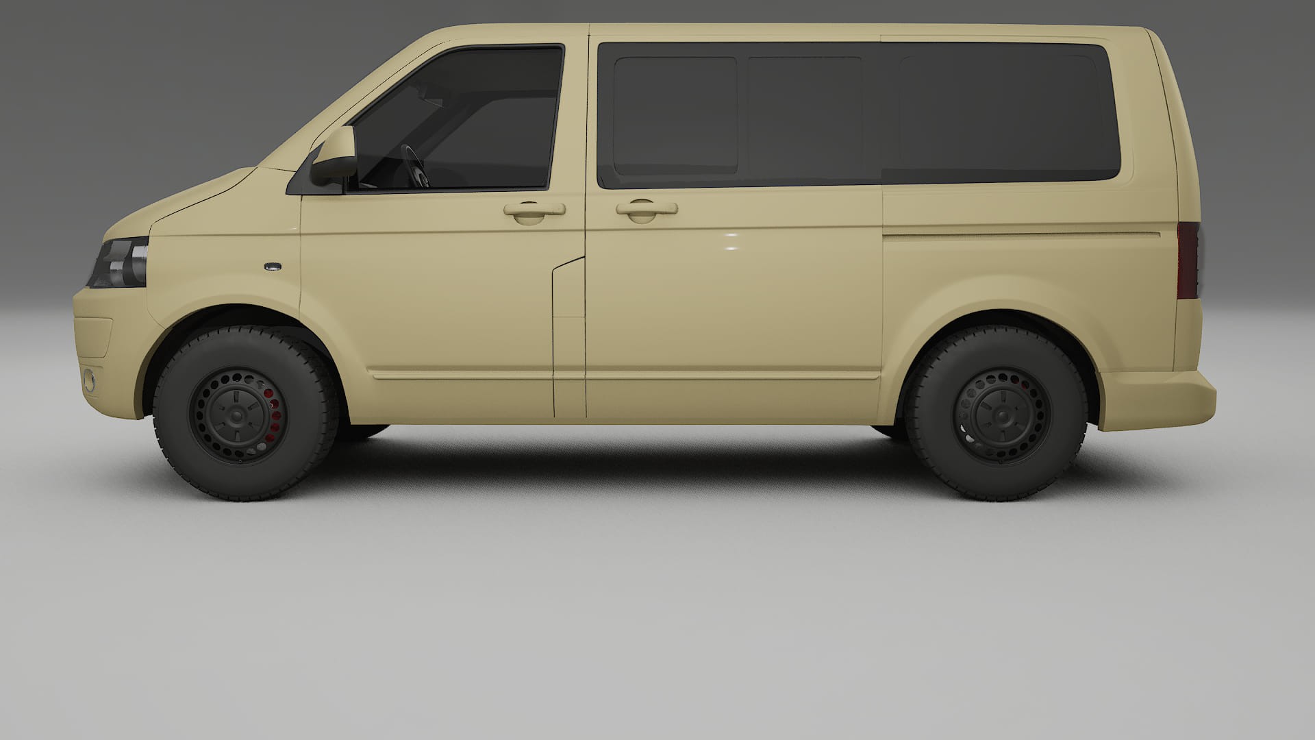 VW Transporter T5 Caravelle TPU Lakbeschermingsfolie | SAND Kleurveranderende PPF – Volledig Voorgesneden Kit