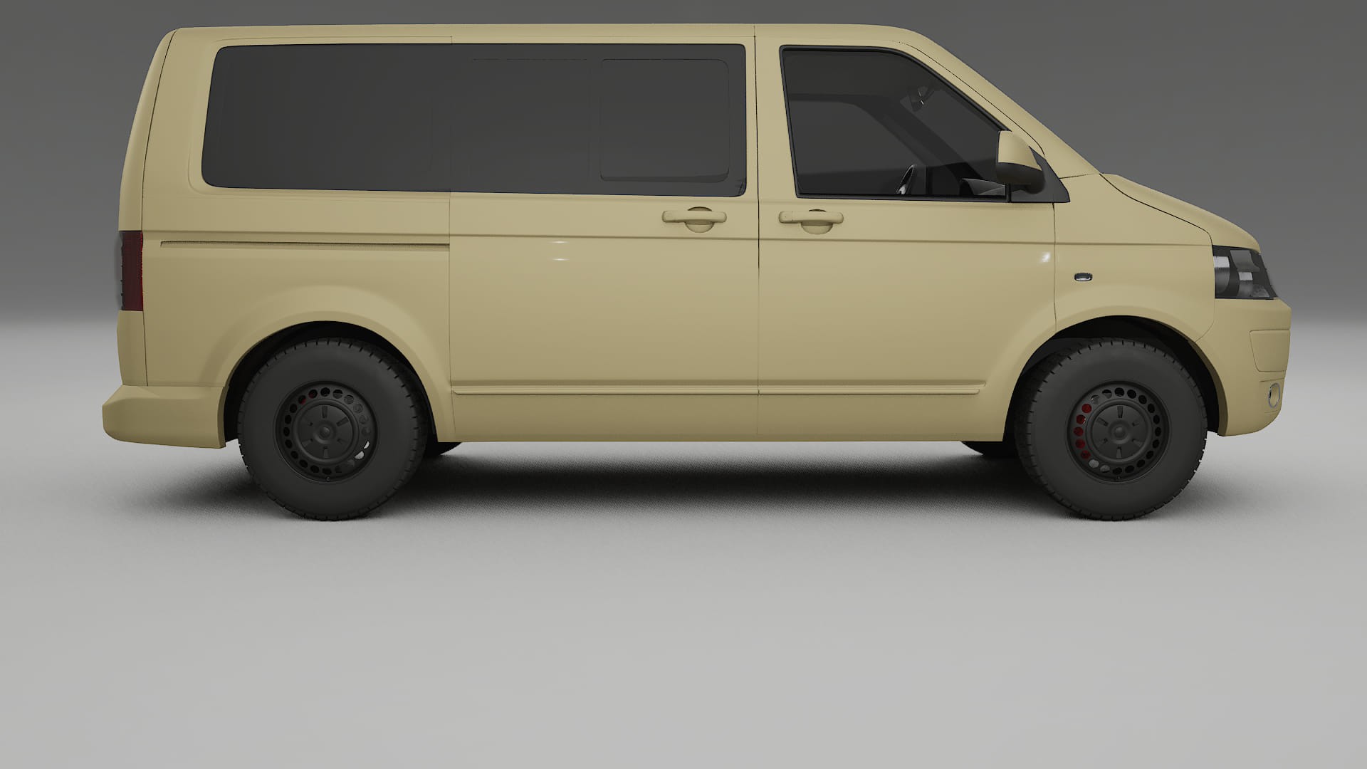 VW Transporter T5 Caravelle TPU Lakbeschermingsfolie | SAND Kleurveranderende PPF – Volledig Voorgesneden Kit