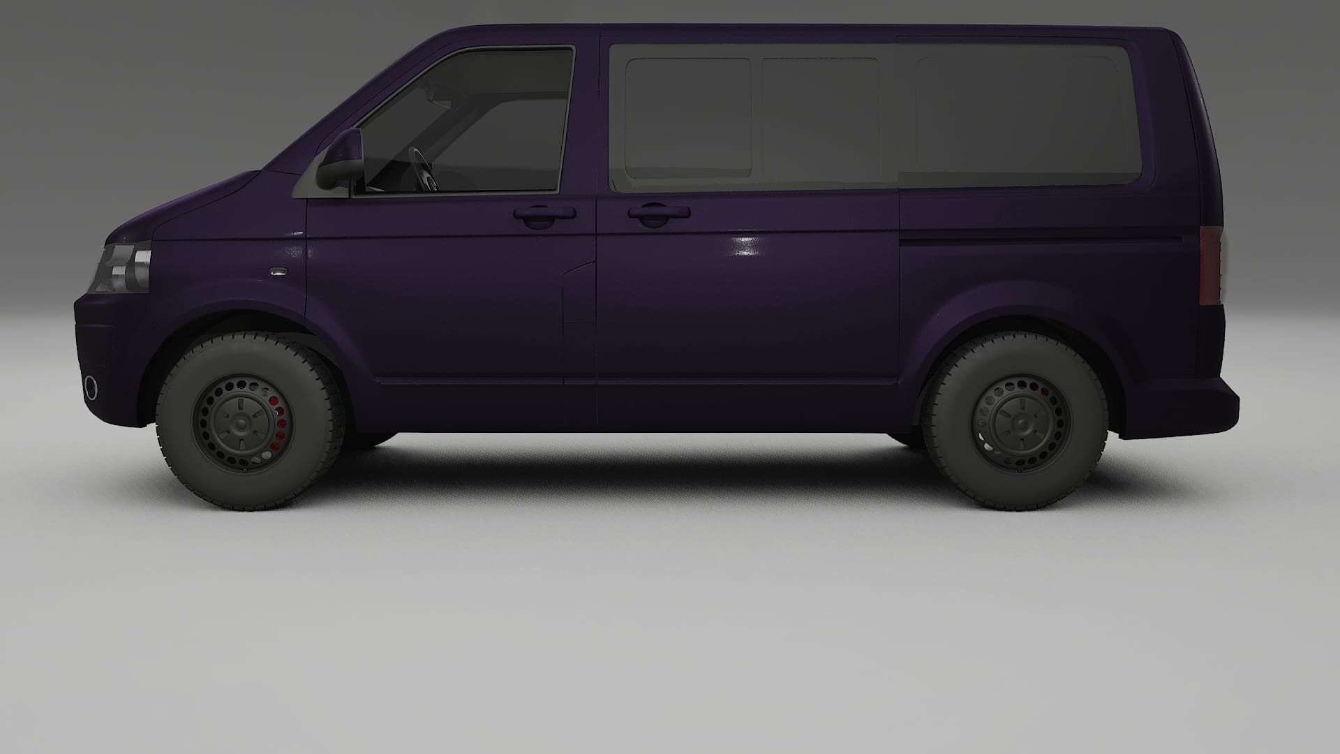 VW Transporter T5 Caravelle TPU Lakbeschermingsfolie | VIOLET Kleurveranderende PPF – Volledig Voorgesneden Kit