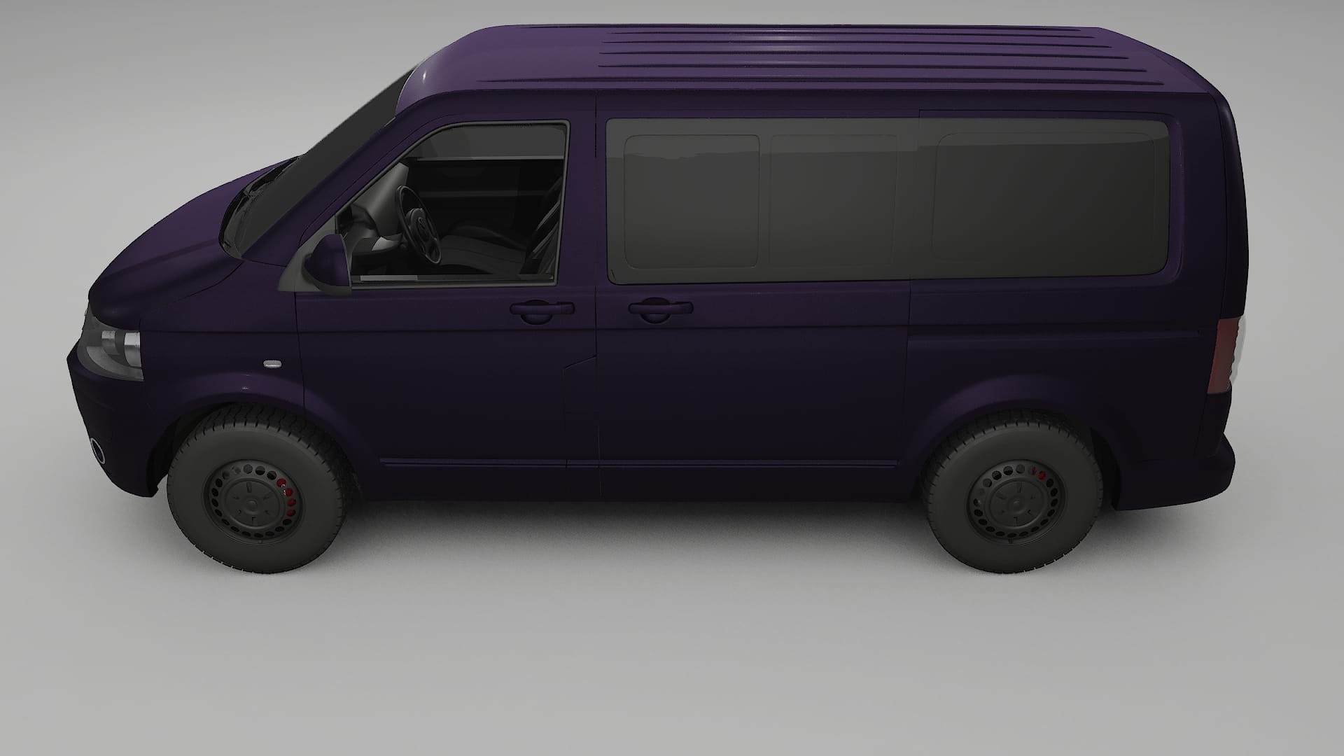 VW Transporter T5 Caravelle TPU Lakbeschermingsfolie | VIOLET Kleurveranderende PPF – Volledig Voorgesneden Kit