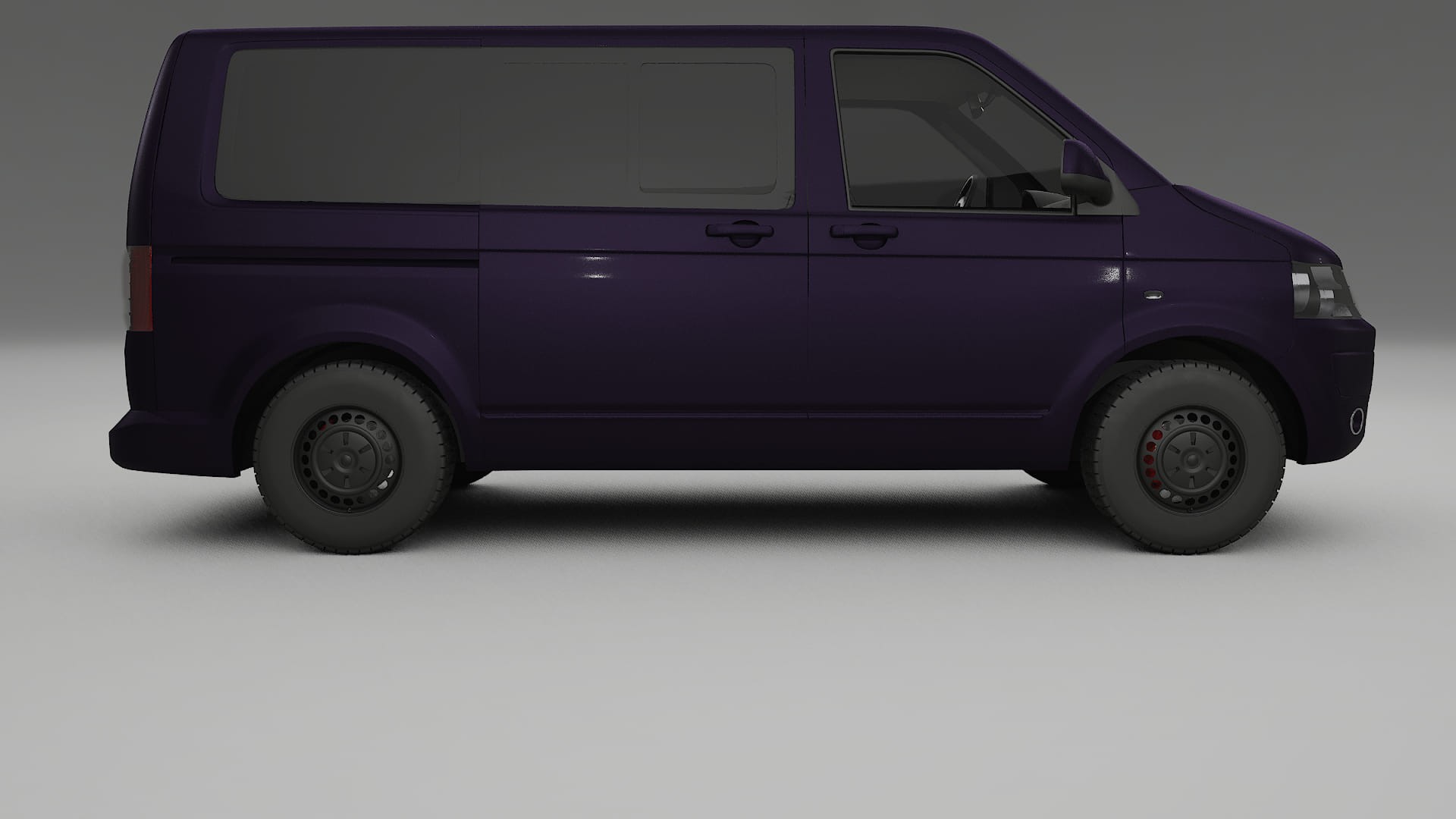 VW Transporter T5 Caravelle TPU Lakbeschermingsfolie | VIOLET Kleurveranderende PPF – Volledig Voorgesneden Kit
