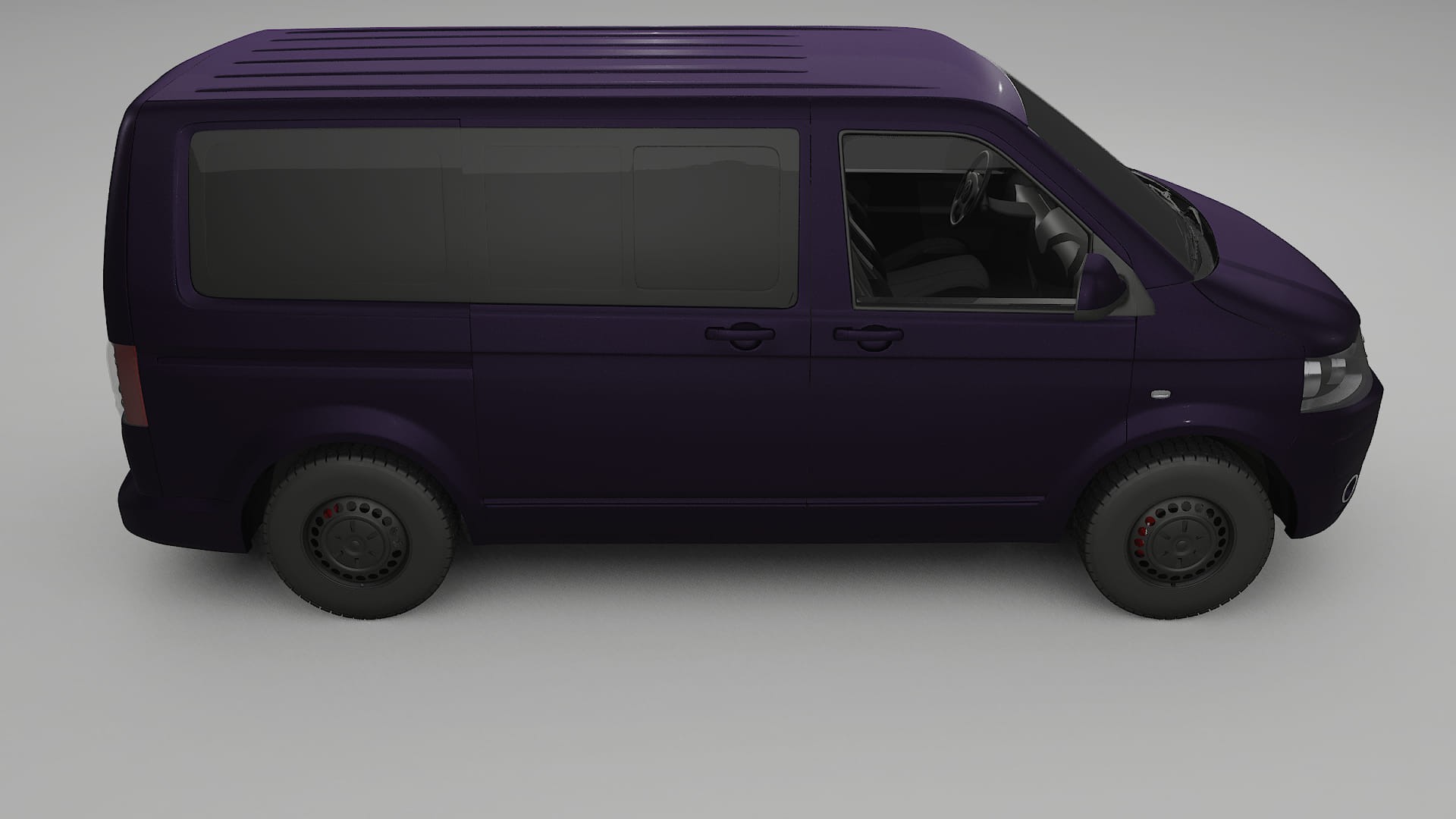 VW Transporter T5 Caravelle TPU Lakbeschermingsfolie | VIOLET Kleurveranderende PPF – Volledig Voorgesneden Kit