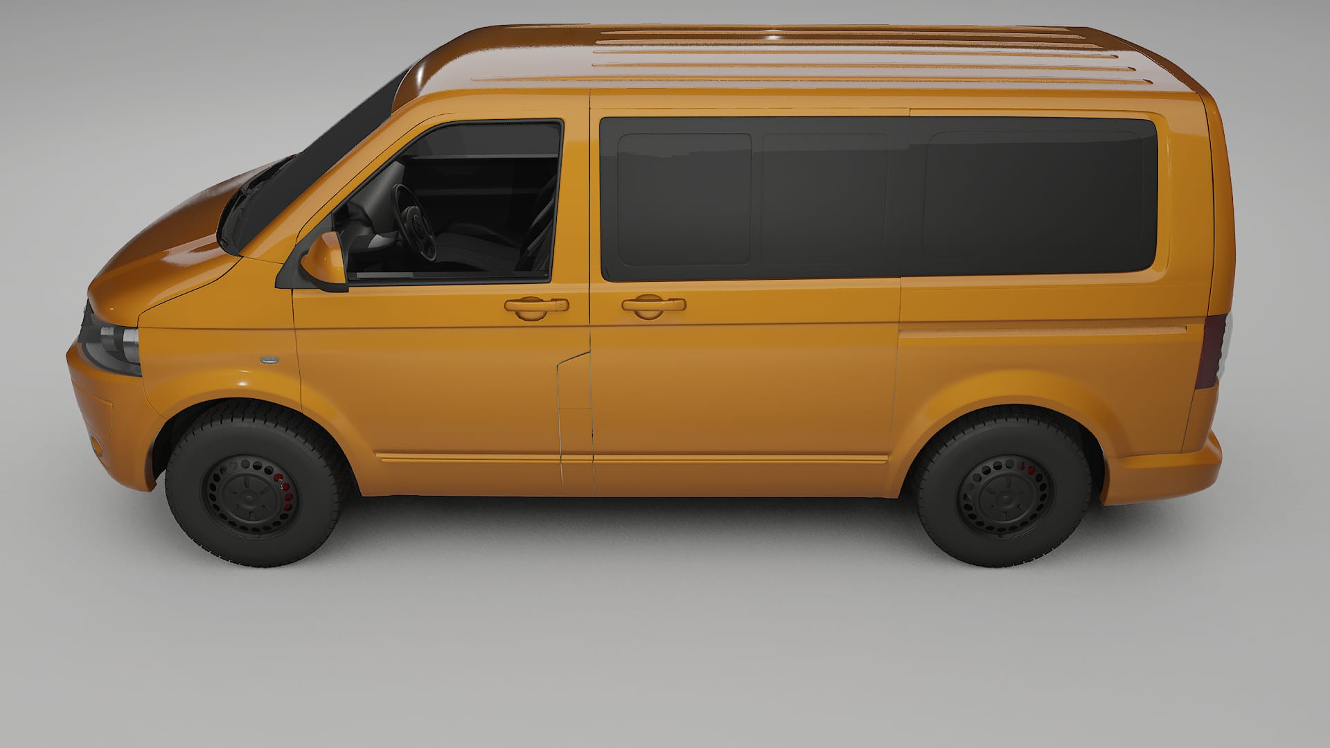 VW Transporter T5 Caravelle TPU Lakbeschermingsfolie | DAISY Kleurveranderende PPF – Volledig Voorgesneden Kit