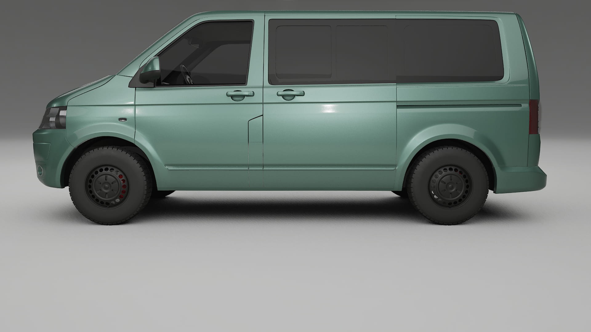 VW Transporter T5 Caravelle TPU Lakbeschermingsfolie | EVERGREEN Kleurveranderende PPF – Volledig Voorgesneden Kit
