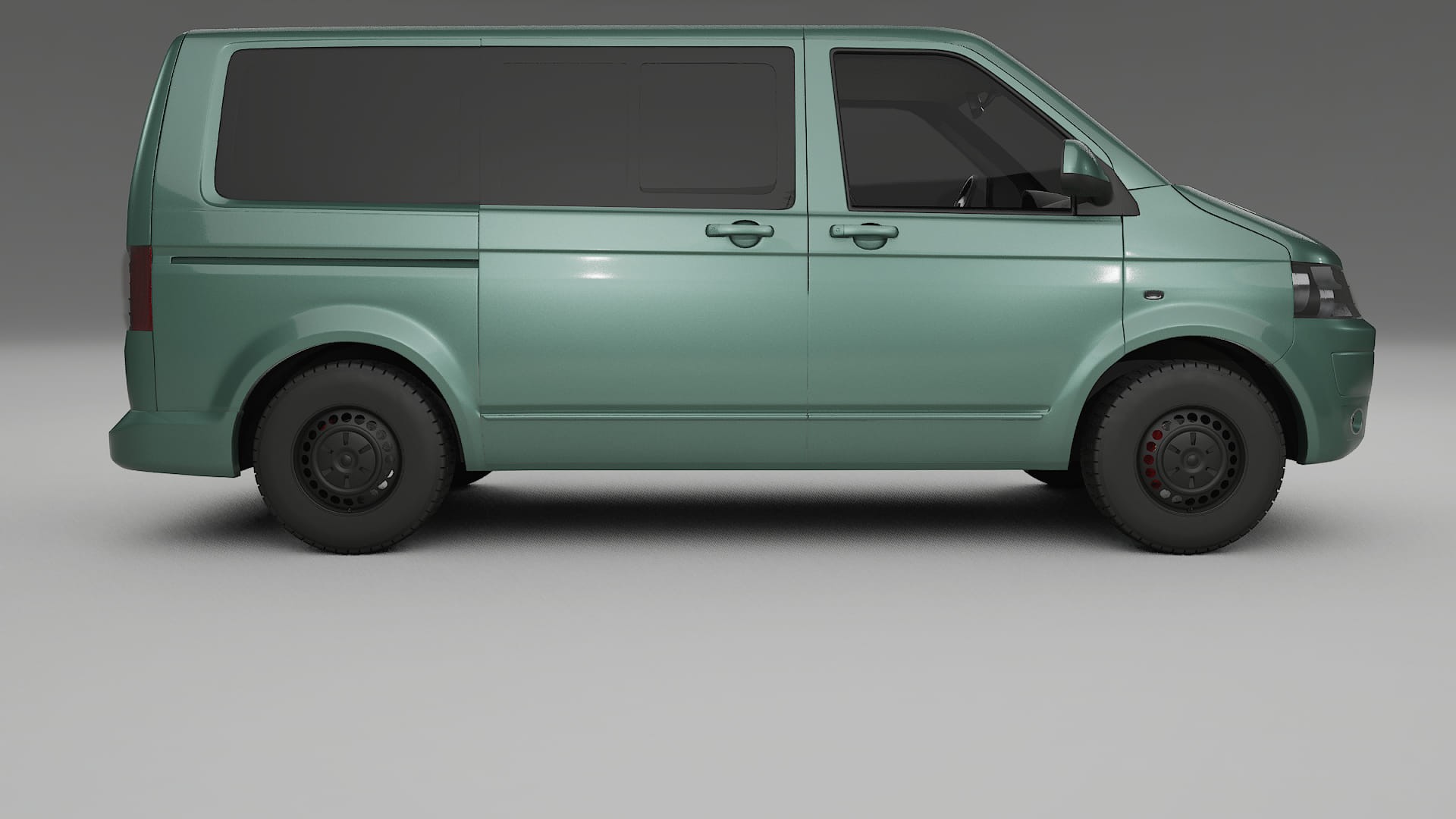 VW Transporter T5 Caravelle TPU Lakbeschermingsfolie | EVERGREEN Kleurveranderende PPF – Volledig Voorgesneden Kit