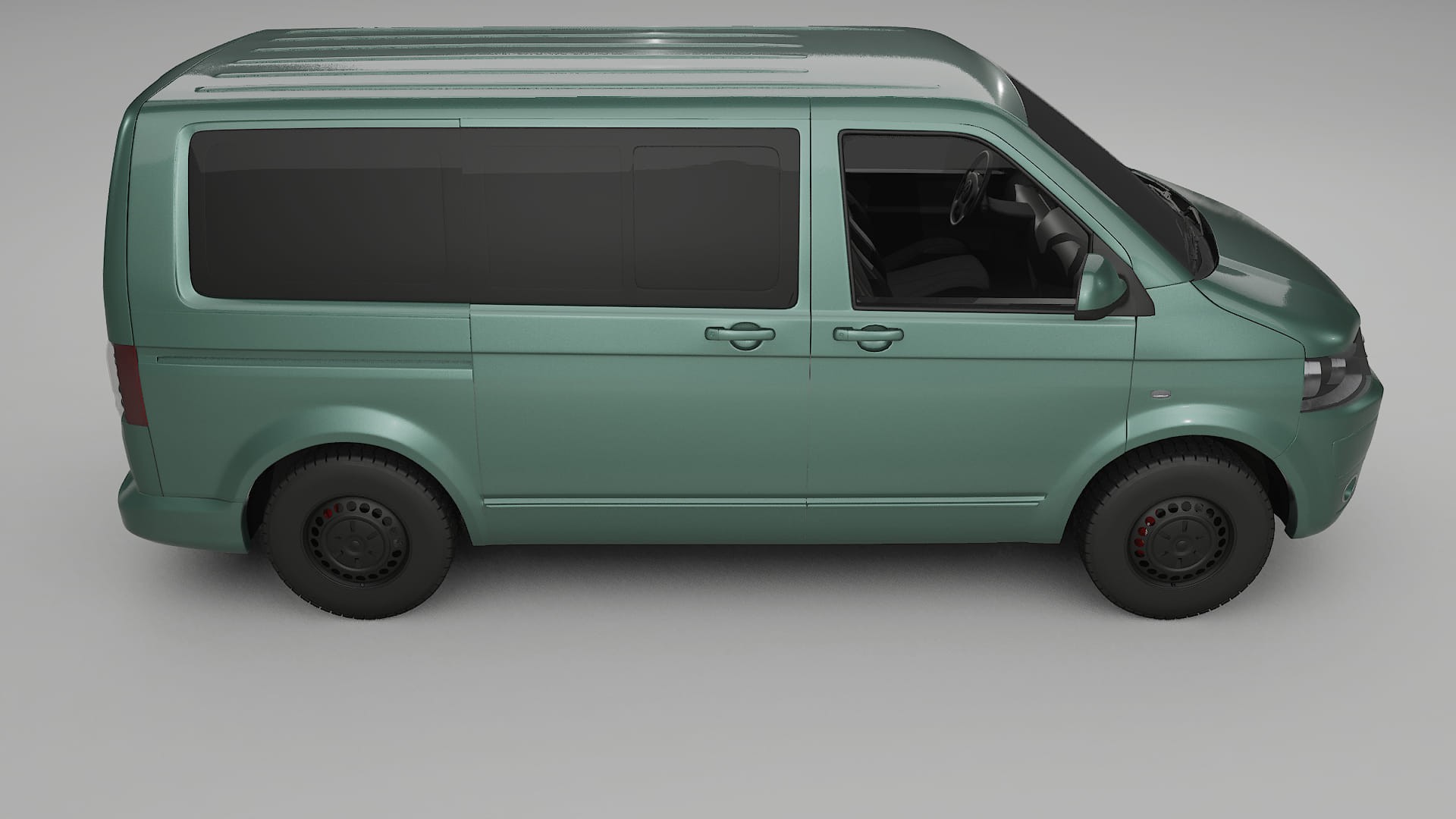 VW Transporter T5 Caravelle TPU Lakbeschermingsfolie | EVERGREEN Kleurveranderende PPF – Volledig Voorgesneden Kit