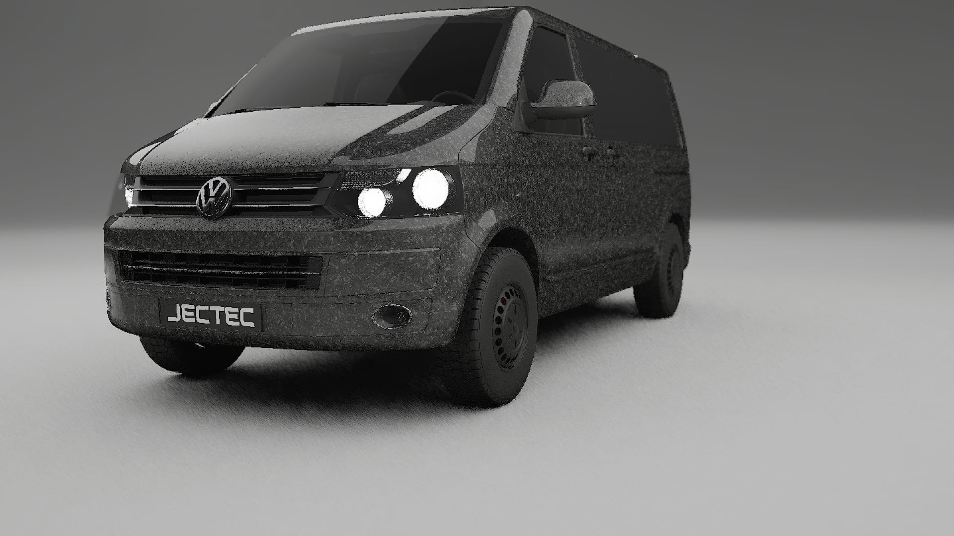 VW Transporter T5 Caravelle TPU Lakbeschermingsfolie | FORGED S Kleurveranderende PPF – Volledig Voorgesneden Kit 2