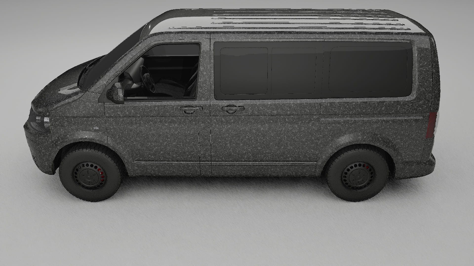 VW Transporter T5 Caravelle TPU Lakbeschermingsfolie | FORGED S Kleurveranderende PPF – Volledig Voorgesneden Kit