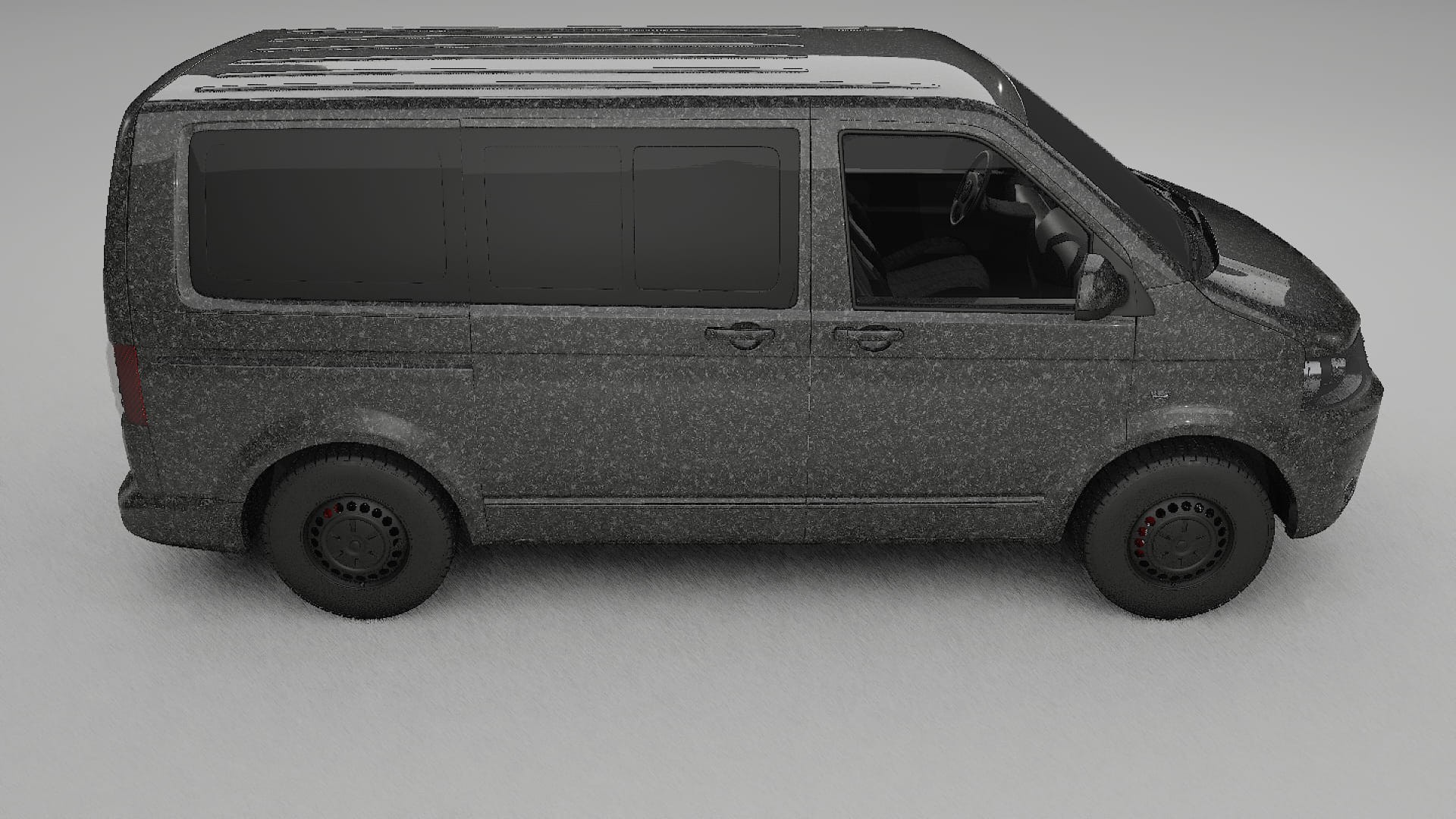 VW Transporter T5 Caravelle TPU Lakbeschermingsfolie | FORGED S Kleurveranderende PPF – Volledig Voorgesneden Kit