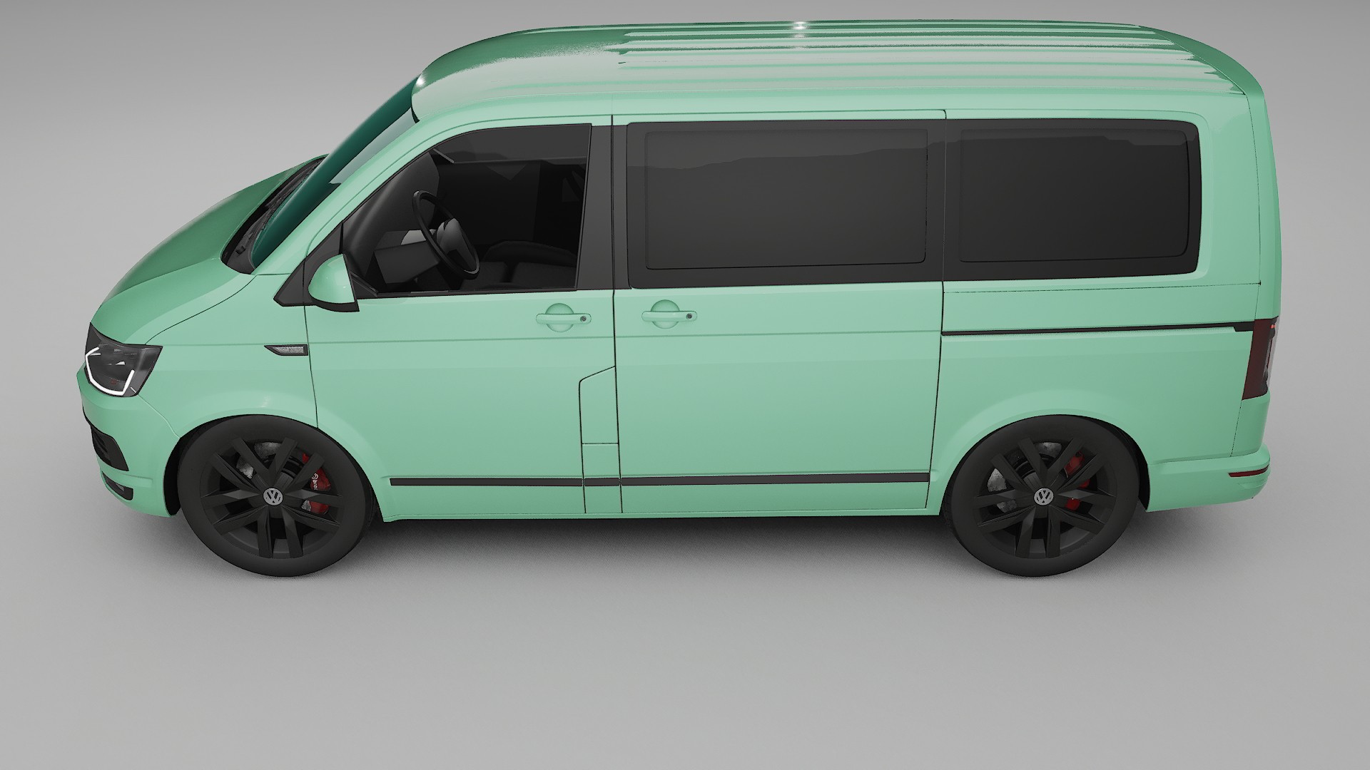 VW Transporter T6 Multivan TPU Lakbeschermingsfolie | DUSTY Kleurveranderende PPF – Volledig Voorgesneden Kit