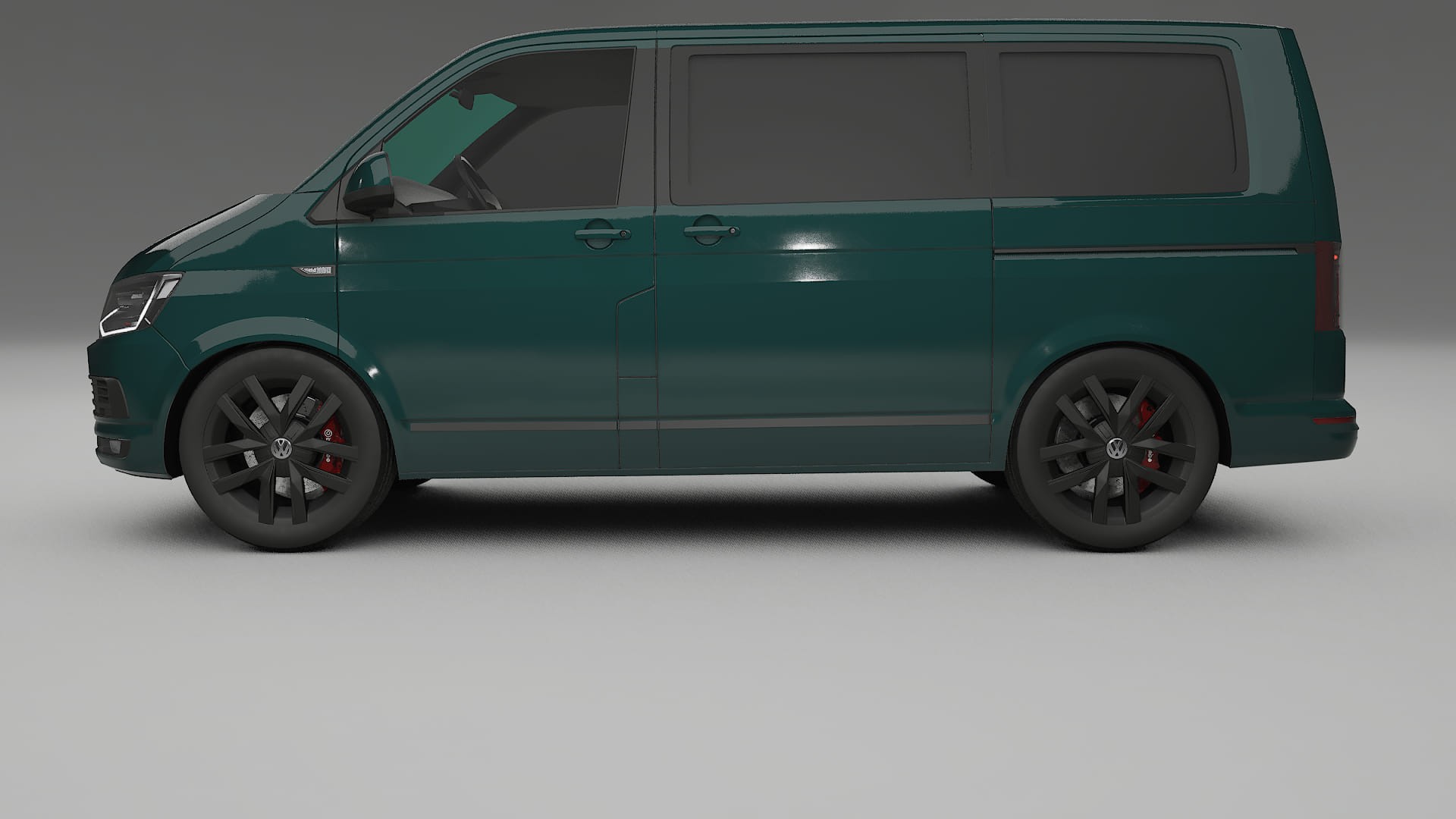 VW Transporter T6 Multivan TPU Lakbeschermingsfolie | INFERNO Kleurveranderende PPF – Volledig Voorgesneden Kit