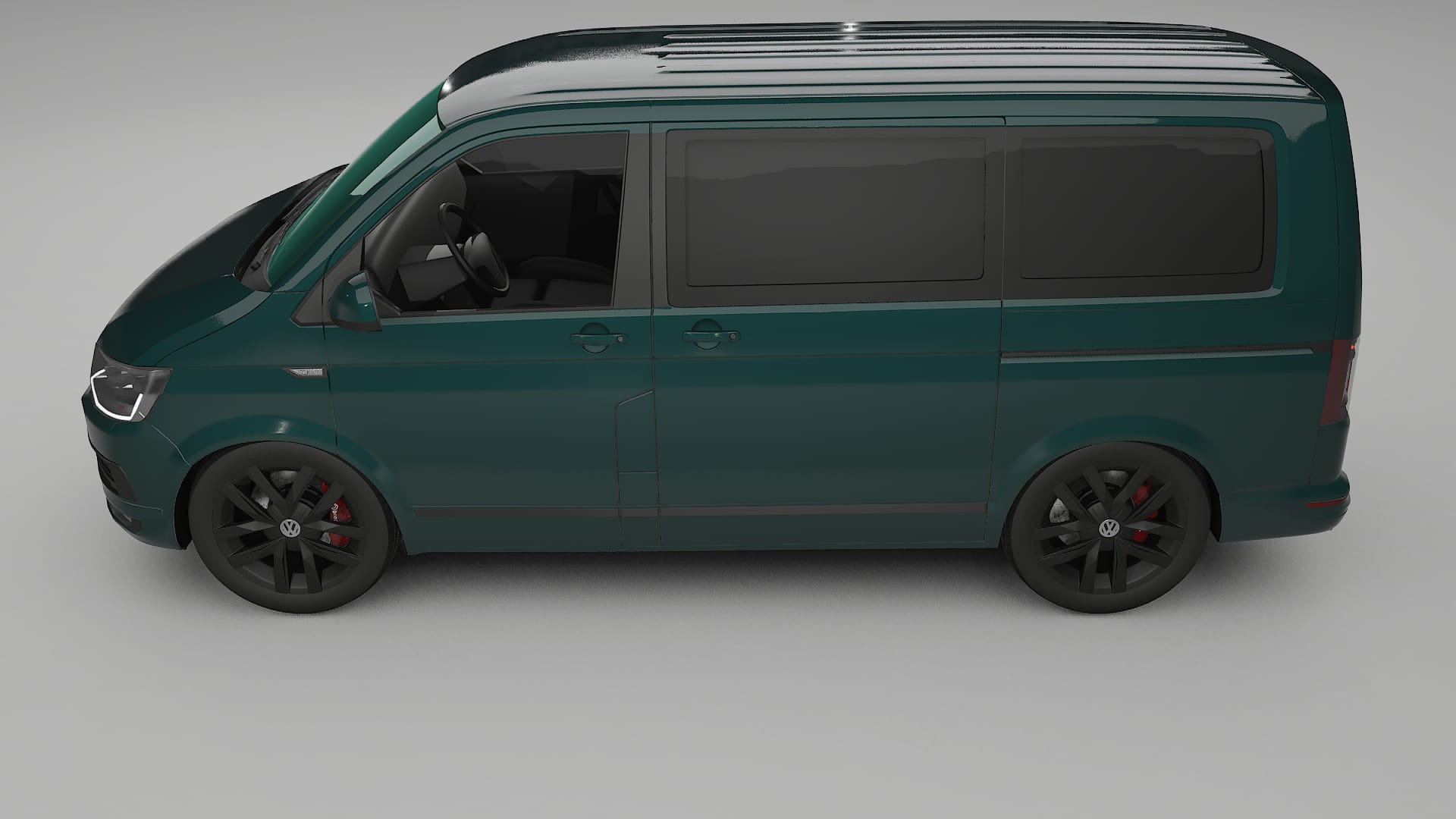VW Transporter T6 Multivan TPU Lakbeschermingsfolie | INFERNO Kleurveranderende PPF – Volledig Voorgesneden Kit