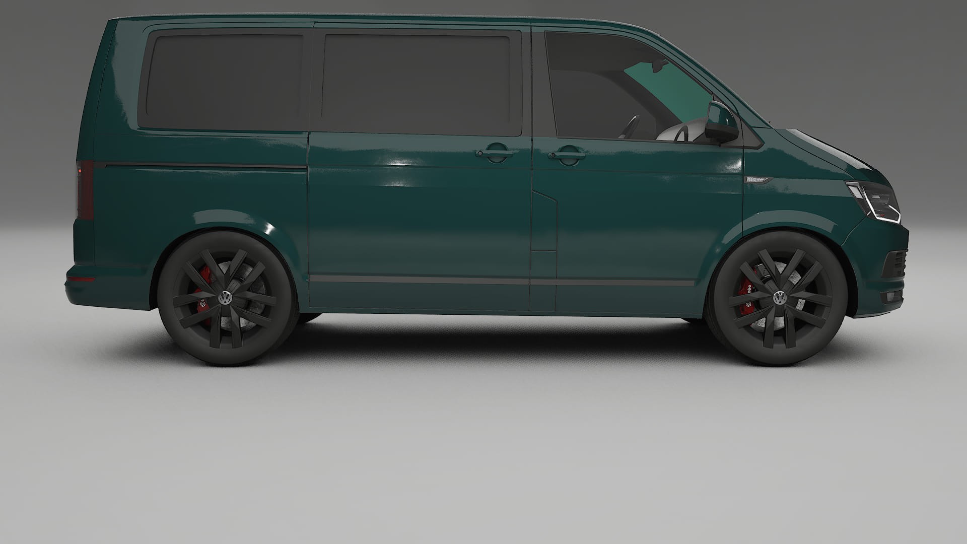 VW Transporter T6 Multivan TPU Lakbeschermingsfolie | INFERNO Kleurveranderende PPF – Volledig Voorgesneden Kit
