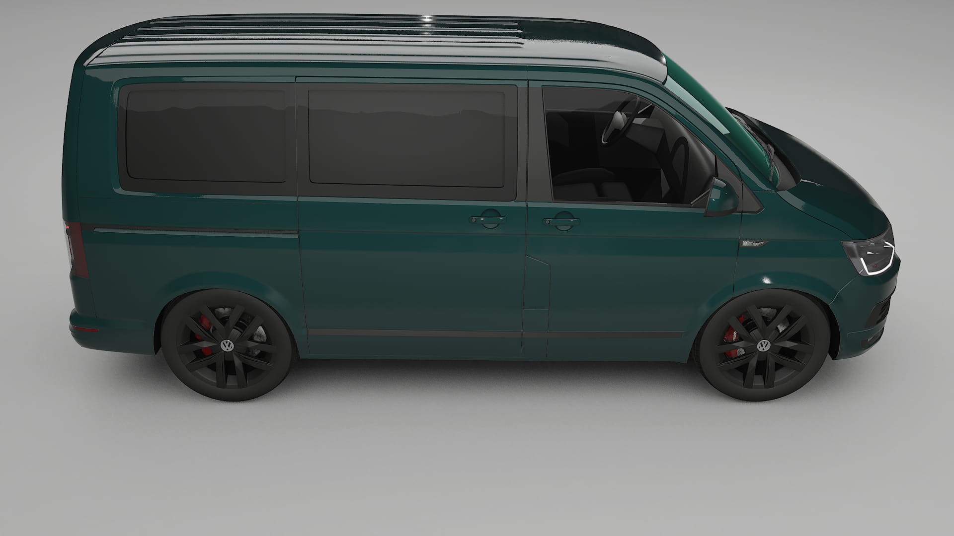 VW Transporter T6 Multivan TPU Lakbeschermingsfolie | INFERNO Kleurveranderende PPF – Volledig Voorgesneden Kit