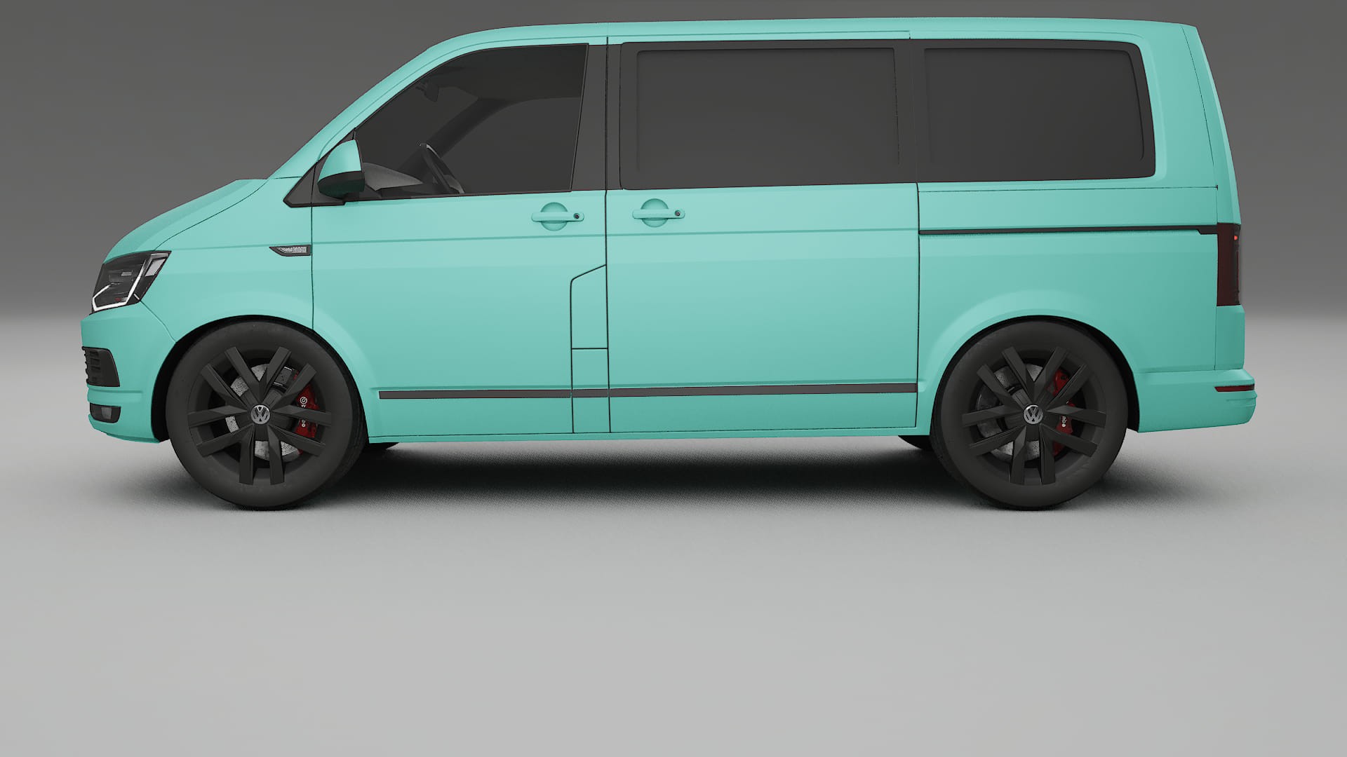 VW Transporter T6 Multivan TPU Lakbeschermingsfolie | FROST Kleurveranderende PPF – Volledig Voorgesneden Kit