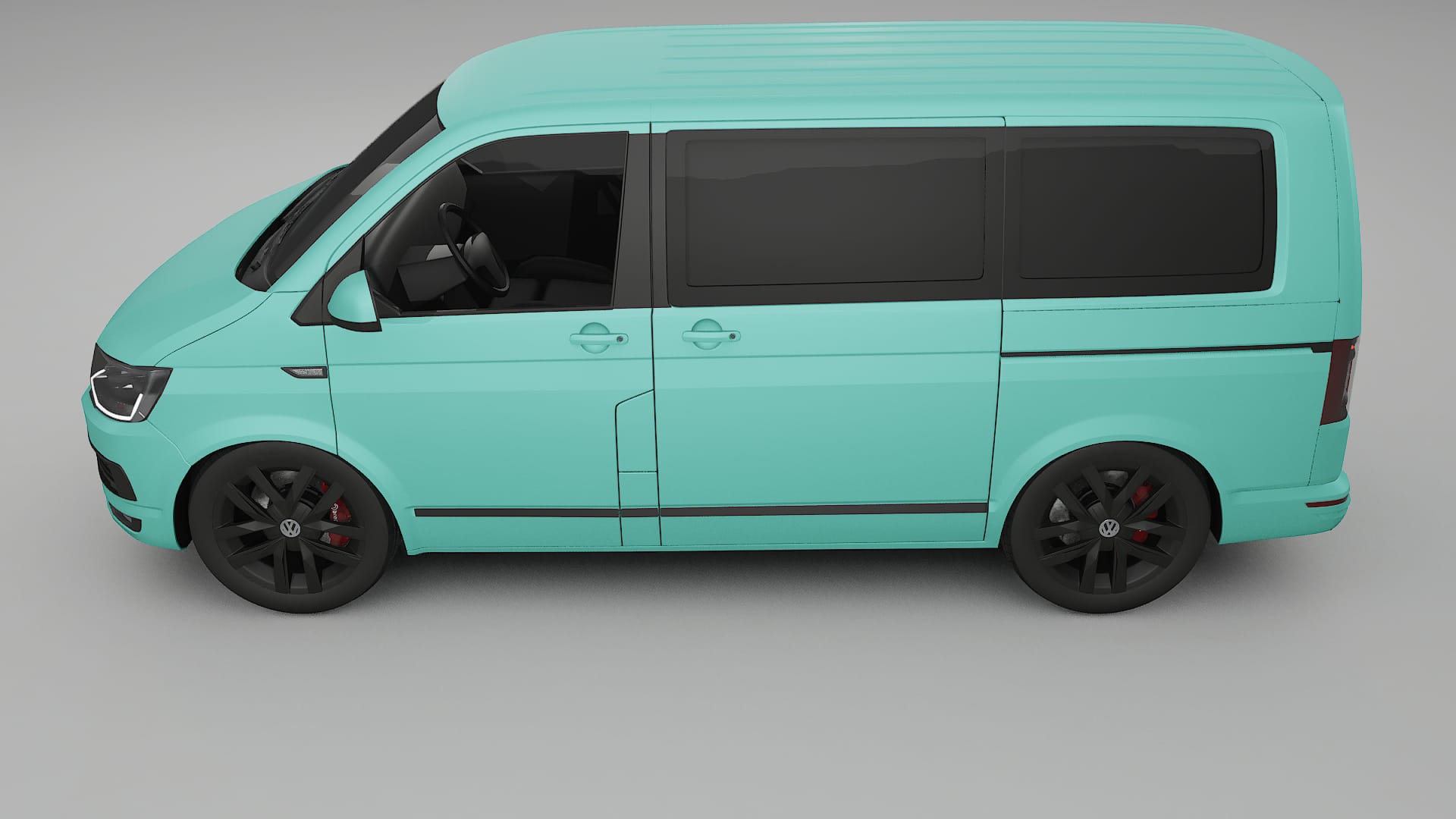 VW Transporter T6 Multivan TPU Lakbeschermingsfolie | FROST Kleurveranderende PPF – Volledig Voorgesneden Kit