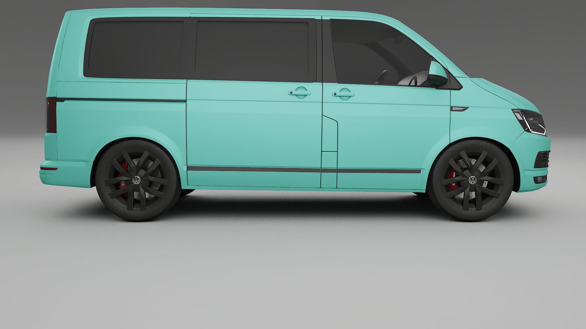 VW Transporter T6 Multivan TPU Lakbeschermingsfolie | FROST Kleurveranderende PPF – Volledig Voorgesneden Kit