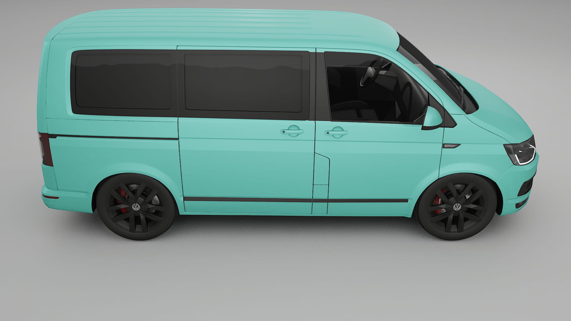 VW Transporter T6 Multivan TPU Lakbeschermingsfolie | FROST Kleurveranderende PPF – Volledig Voorgesneden Kit