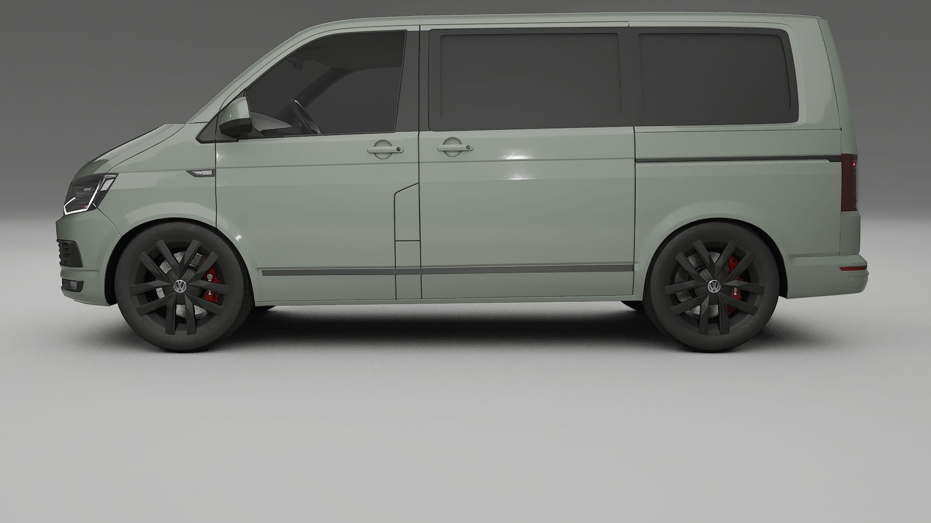 VW Transporter T6 Multivan TPU Lakbeschermingsfolie | SLATE Kleurveranderende PPF – Volledig Voorgesneden Kit
