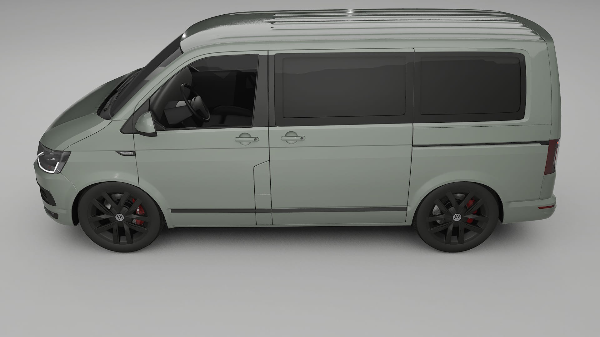 VW Transporter T6 Multivan TPU Lakbeschermingsfolie | SLATE Kleurveranderende PPF – Volledig Voorgesneden Kit