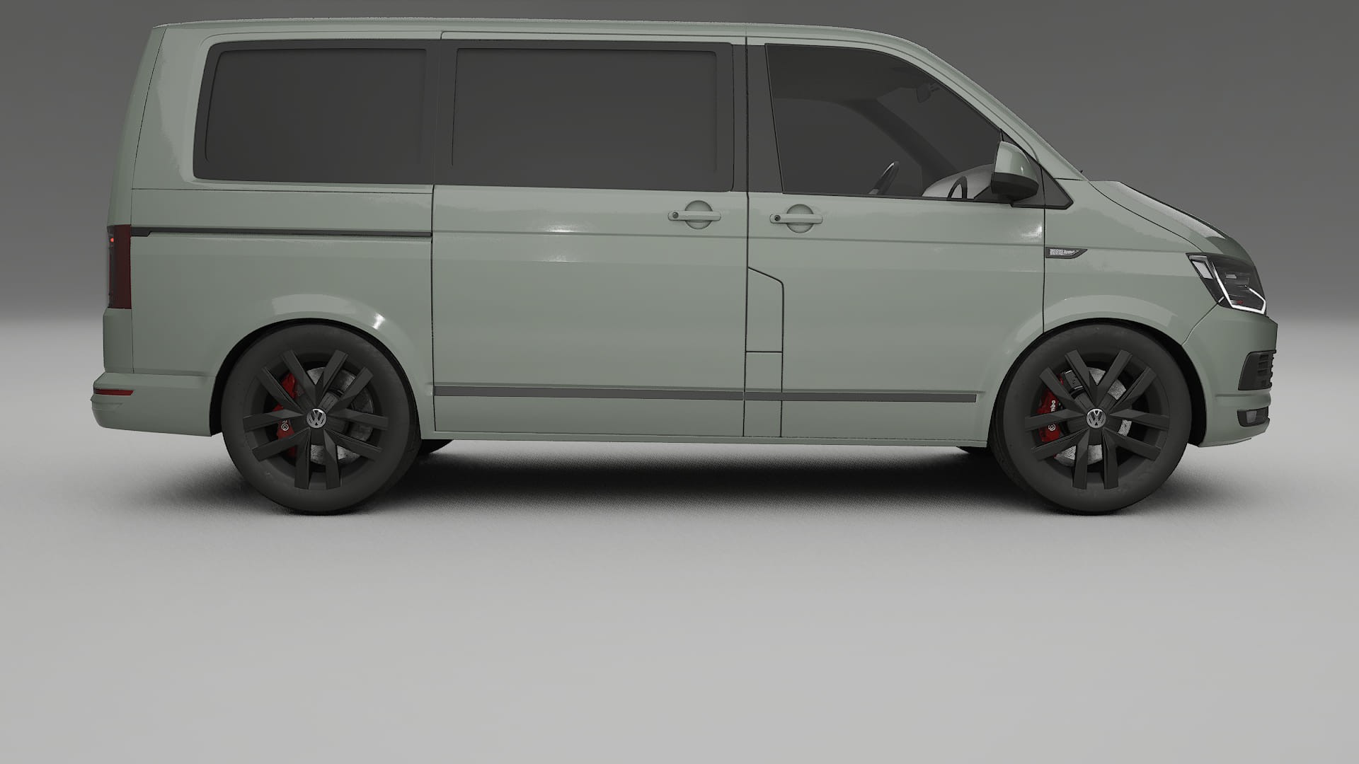 VW Transporter T6 Multivan TPU Lakbeschermingsfolie | SLATE Kleurveranderende PPF – Volledig Voorgesneden Kit