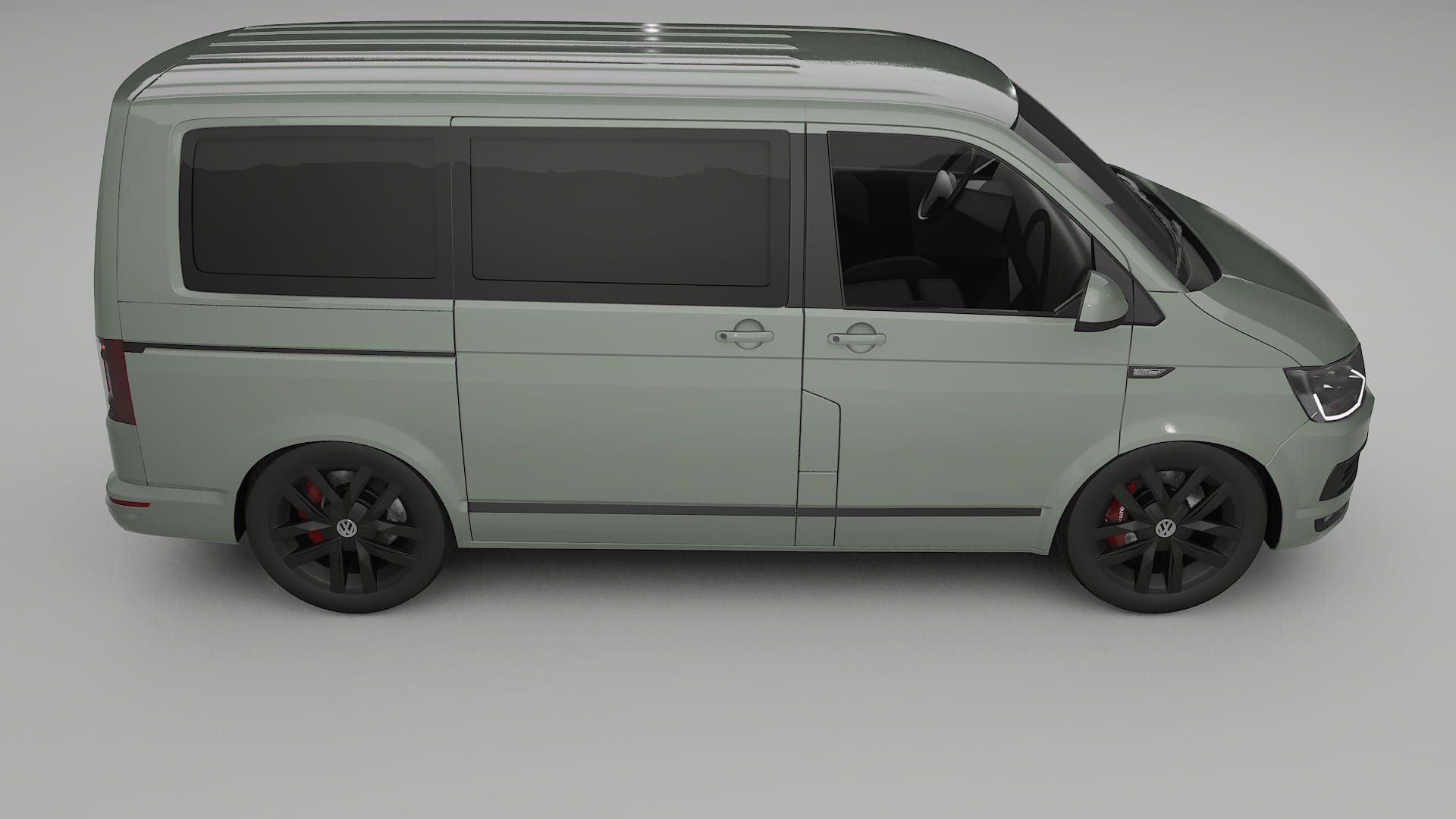 VW Transporter T6 Multivan TPU Lakbeschermingsfolie | SLATE Kleurveranderende PPF – Volledig Voorgesneden Kit