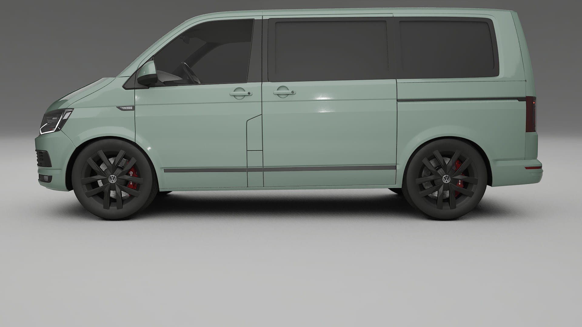 VW Transporter T6 Multivan TPU Lakbeschermingsfolie | CINDER Kleurveranderende PPF – Volledig Voorgesneden Kit
