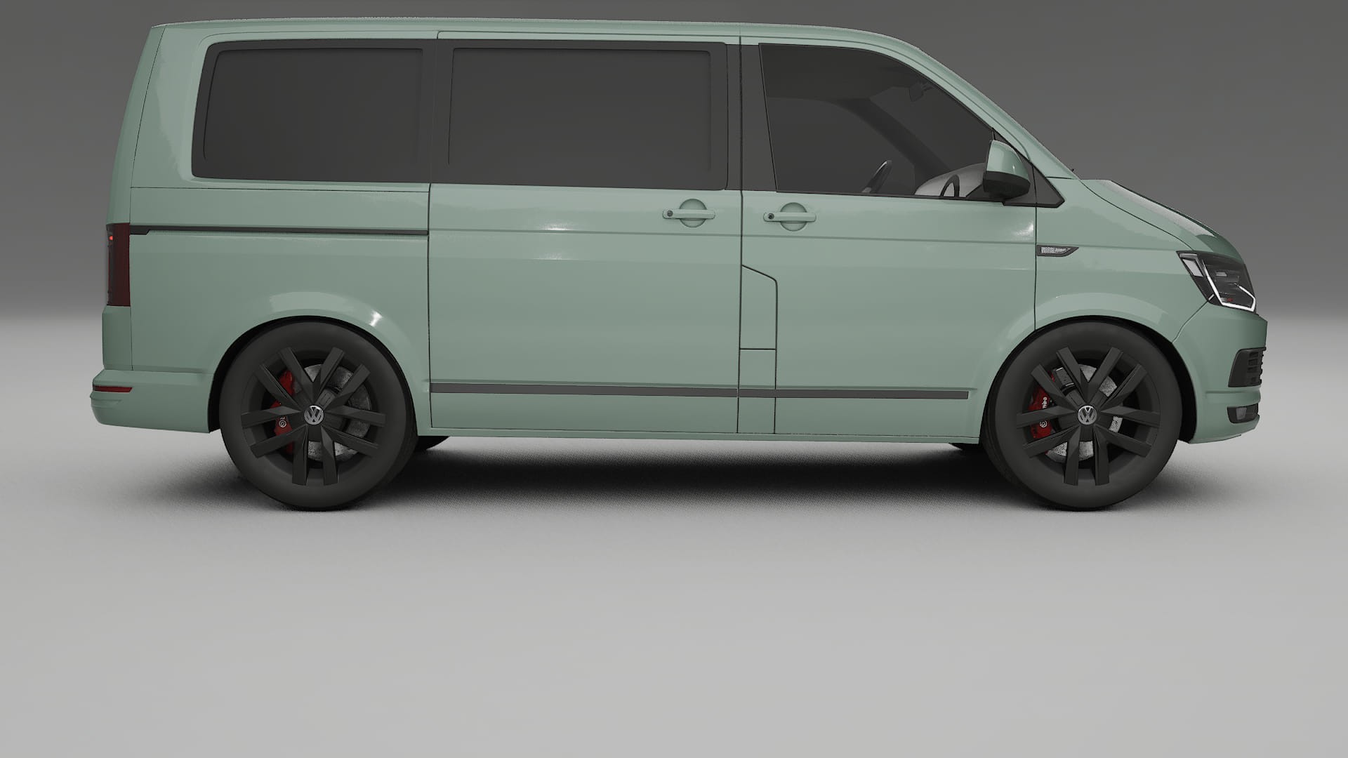 VW Transporter T6 Multivan TPU Lakbeschermingsfolie | CINDER Kleurveranderende PPF – Volledig Voorgesneden Kit