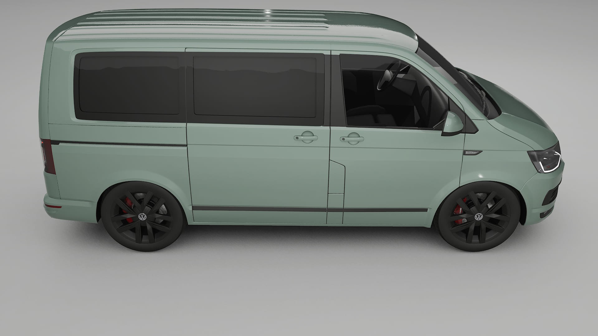 VW Transporter T6 Multivan TPU Lakbeschermingsfolie | CINDER Kleurveranderende PPF – Volledig Voorgesneden Kit