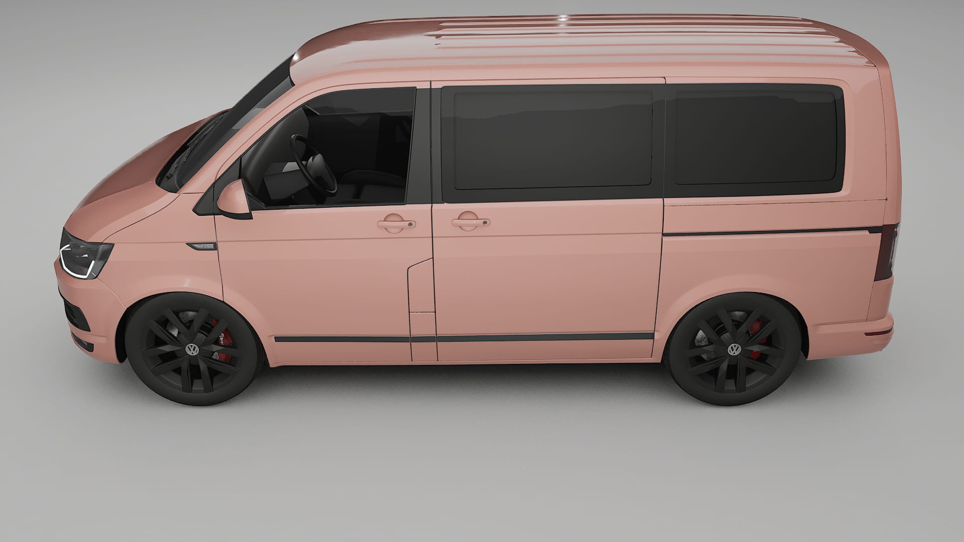 VW Transporter T6 Multivan TPU Lakbeschermingsfolie | BLUSH Kleurveranderende PPF – Volledig Voorgesneden Kit