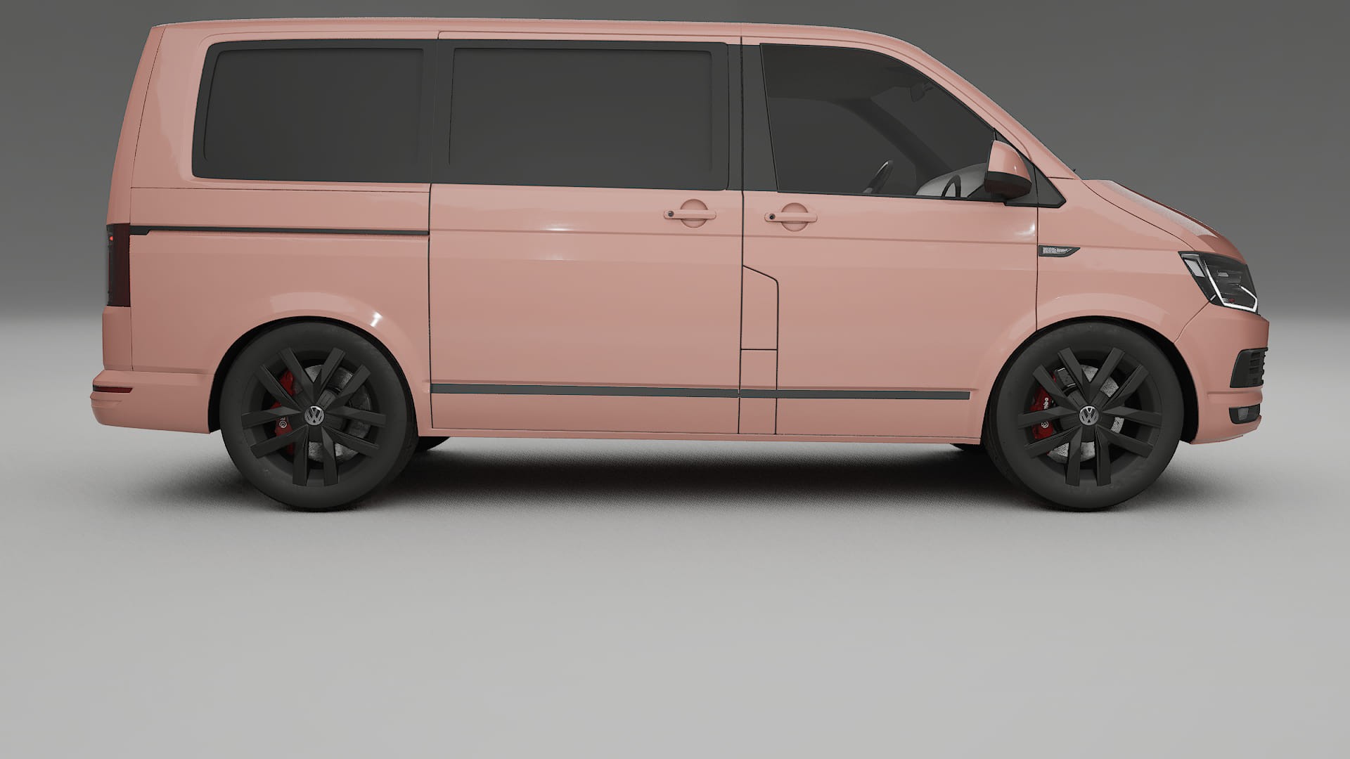 VW Transporter T6 Multivan TPU Lakbeschermingsfolie | BLUSH Kleurveranderende PPF – Volledig Voorgesneden Kit