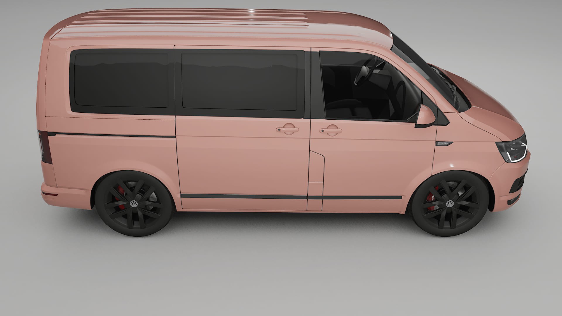 VW Transporter T6 Multivan TPU Lakbeschermingsfolie | BLUSH Kleurveranderende PPF – Volledig Voorgesneden Kit