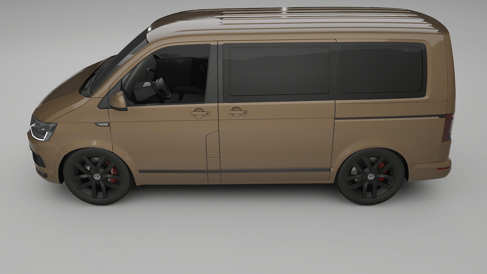 VW Transporter T6 Multivan TPU Lakbeschermingsfolie | SAHARA Kleurveranderende PPF – Volledig Voorgesneden Kit