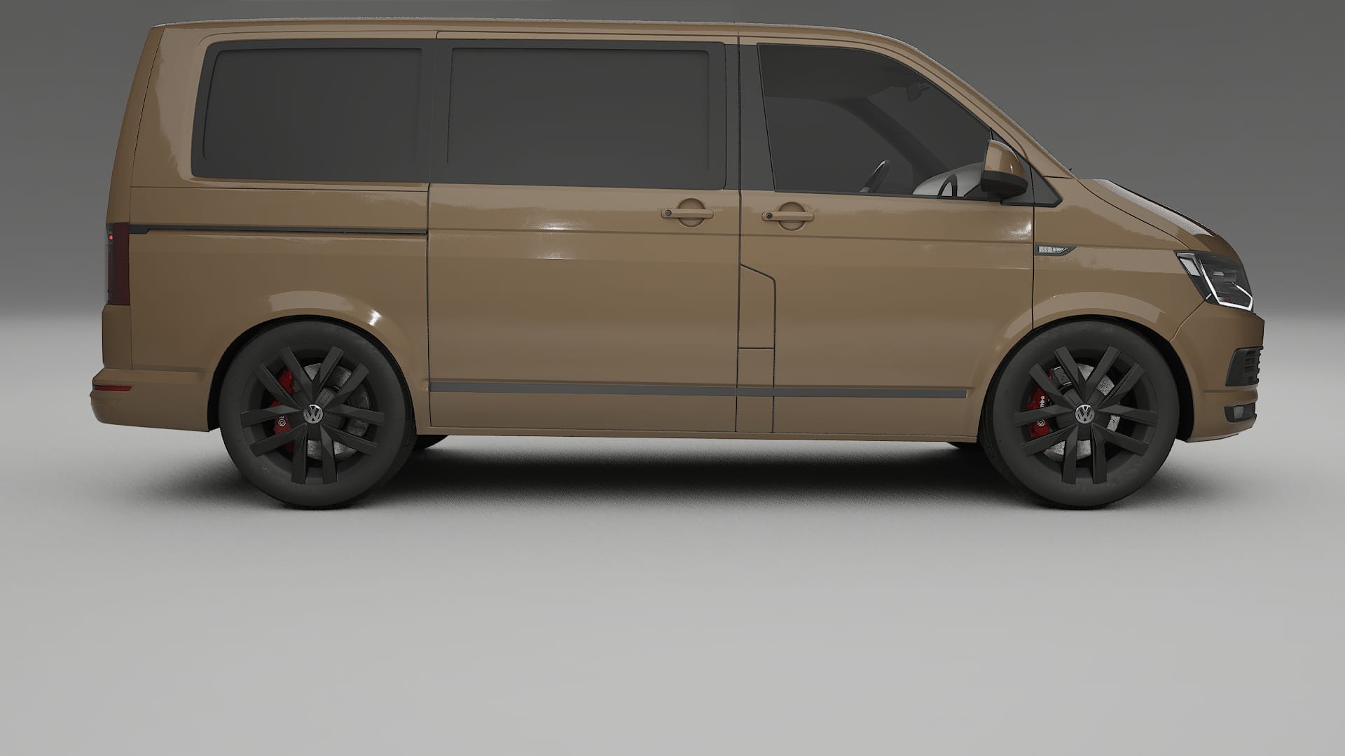 VW Transporter T6 Multivan TPU Lakbeschermingsfolie | SAHARA Kleurveranderende PPF – Volledig Voorgesneden Kit