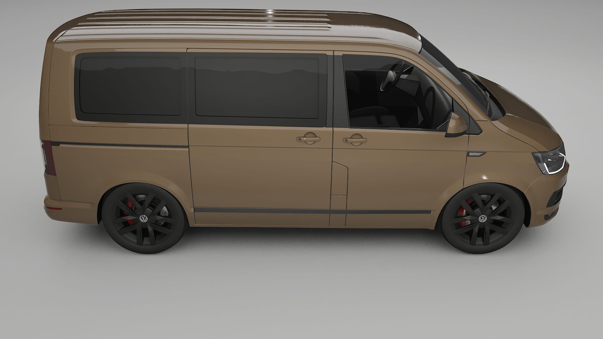 VW Transporter T6 Multivan TPU Lakbeschermingsfolie | SAHARA Kleurveranderende PPF – Volledig Voorgesneden Kit