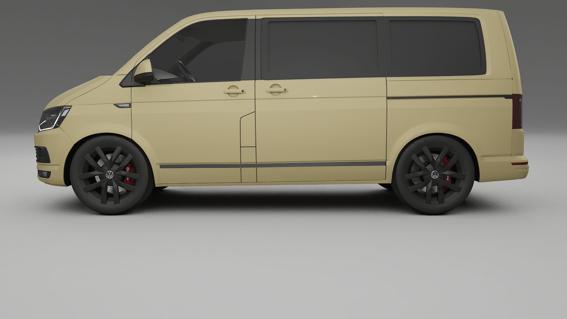 VW Transporter T6 Multivan TPU Lakbeschermingsfolie | SAND Kleurveranderende PPF – Volledig Voorgesneden Kit