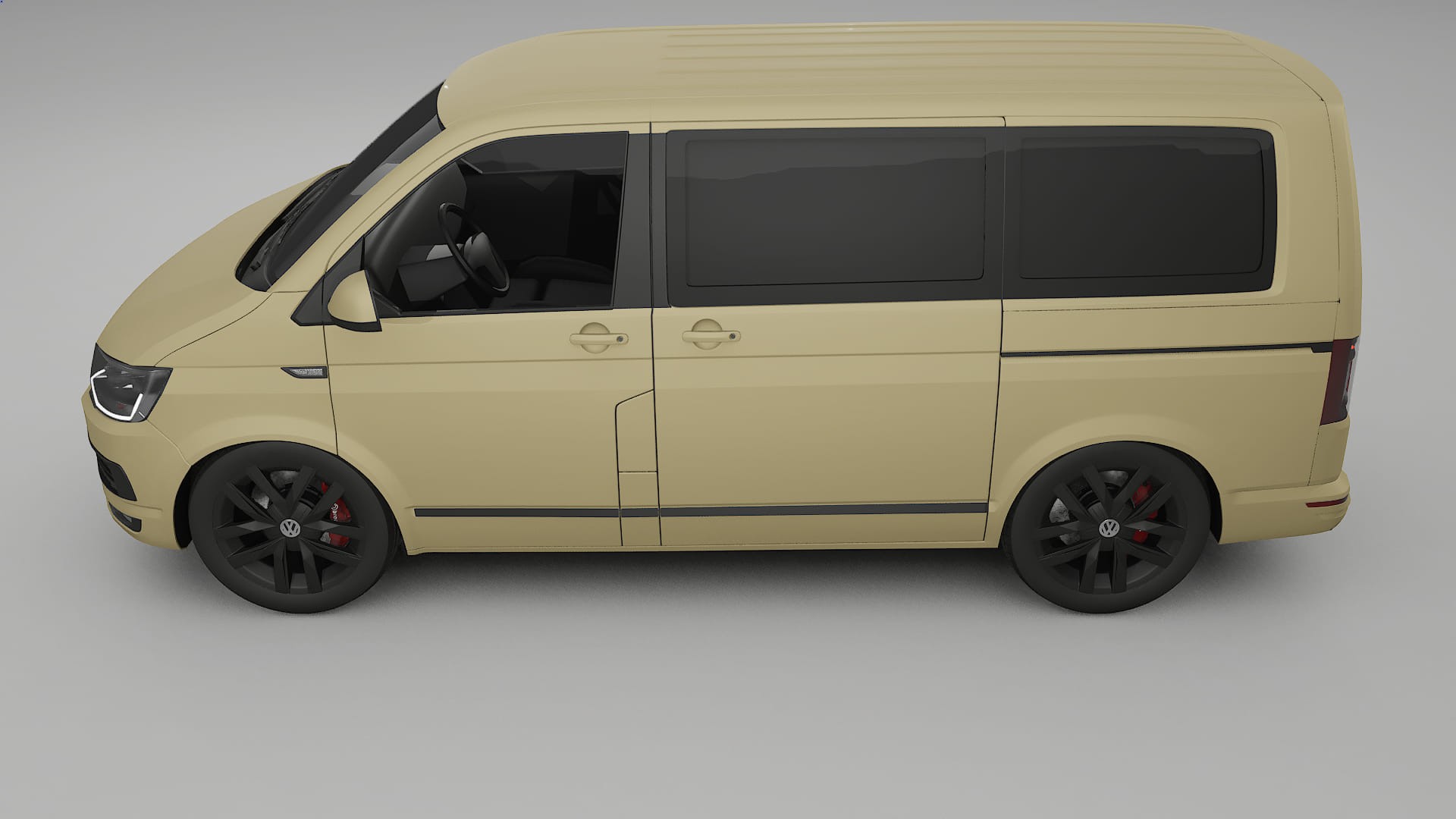 VW Transporter T6 Multivan TPU Lakbeschermingsfolie | SAND Kleurveranderende PPF – Volledig Voorgesneden Kit