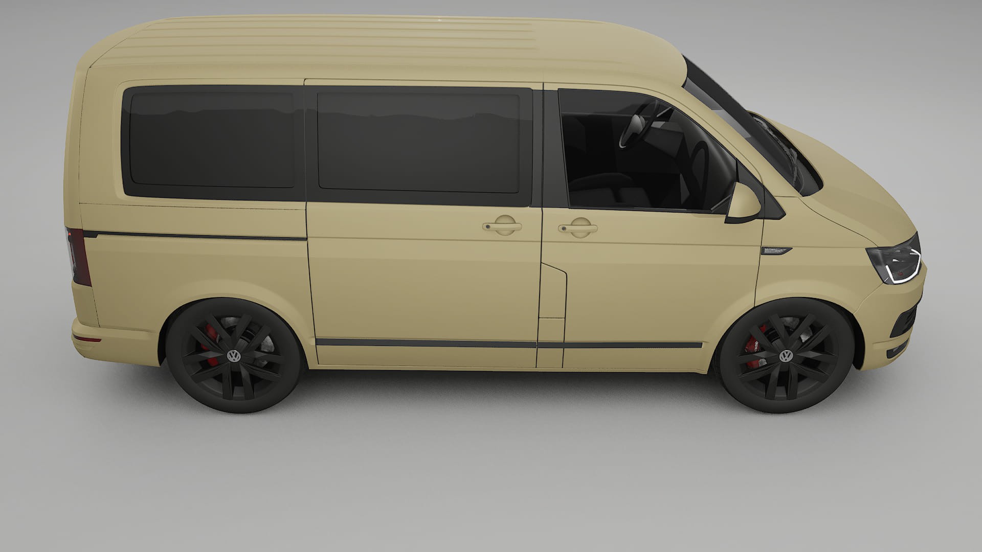 VW Transporter T6 Multivan TPU Lakbeschermingsfolie | SAND Kleurveranderende PPF – Volledig Voorgesneden Kit