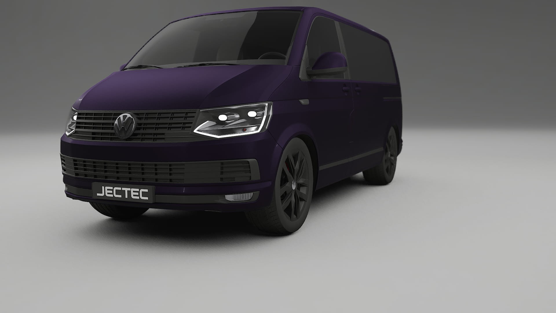 VW Transporter T6 Multivan TPU Lakbeschermingsfolie | VIOLET Kleurveranderende PPF – Volledig Voorgesneden Kit