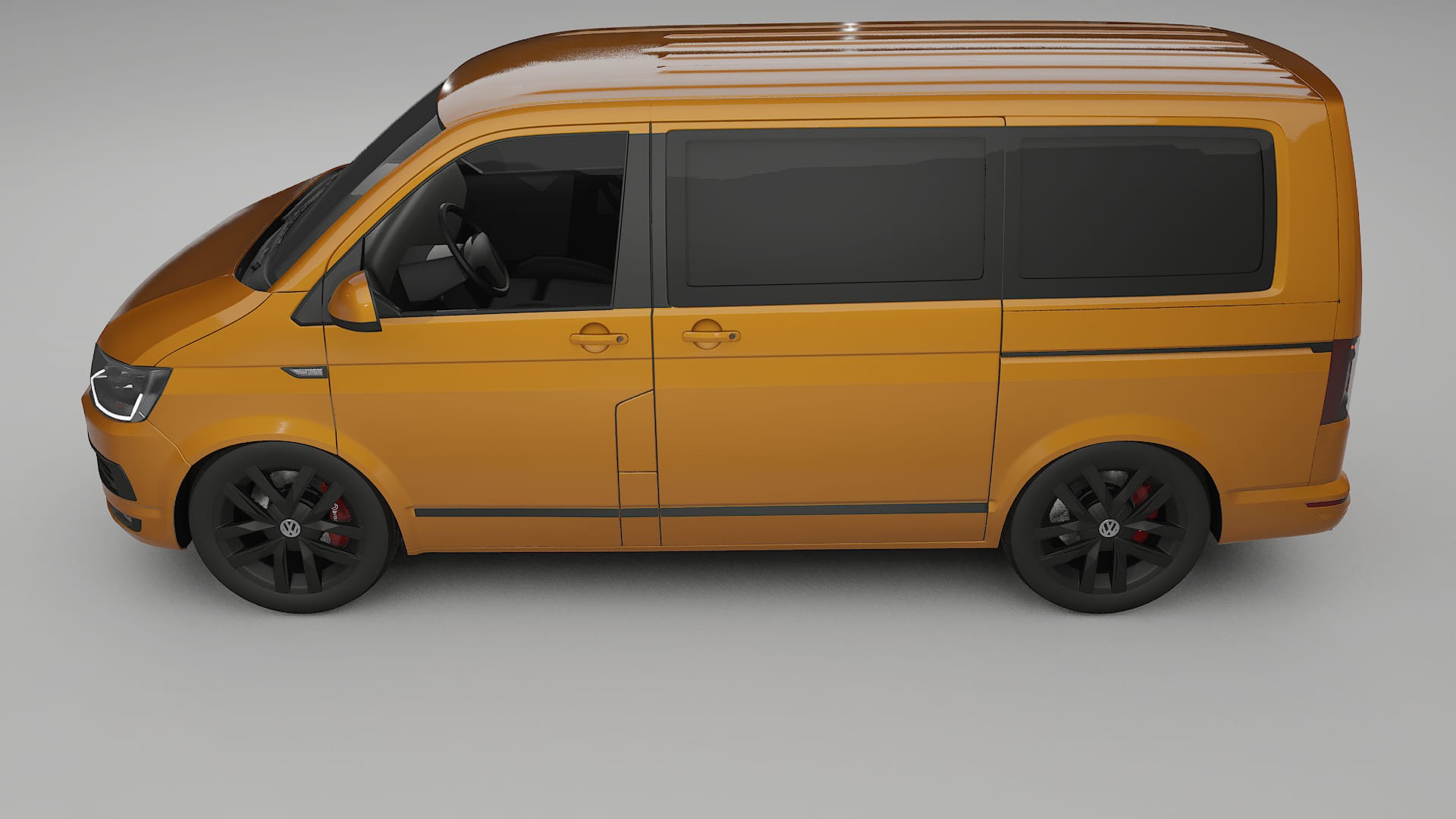 VW Transporter T6 Multivan TPU Lakbeschermingsfolie | DAISY Kleurveranderende PPF – Volledig Voorgesneden Kit