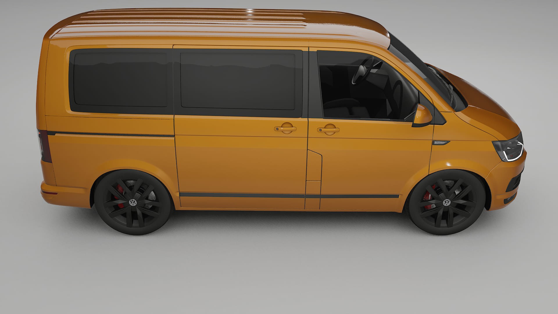 VW Transporter T6 Multivan TPU Lakbeschermingsfolie | DAISY Kleurveranderende PPF – Volledig Voorgesneden Kit
