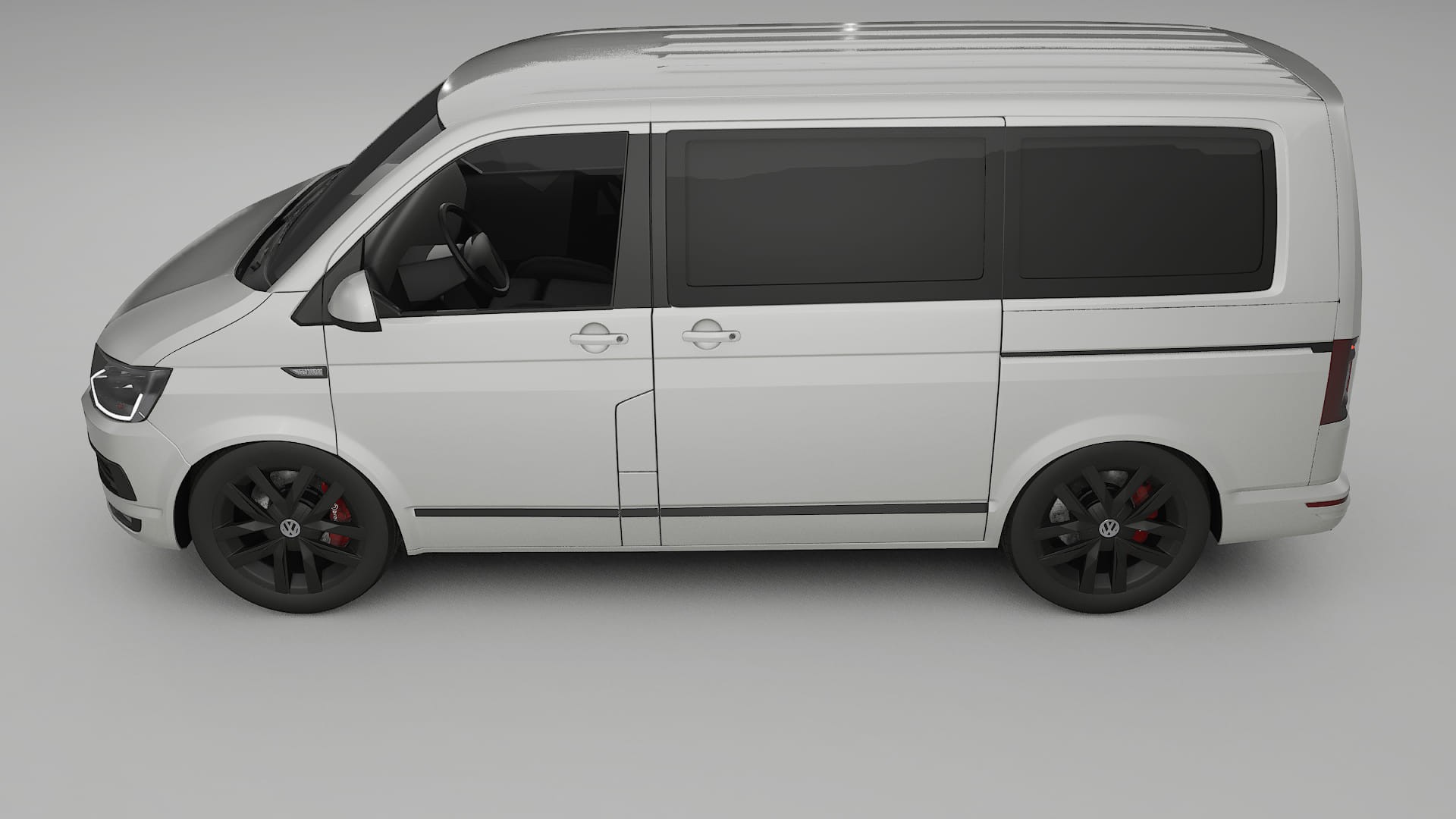 VW Transporter T6 Multivan TPU Lakbeschermingsfolie | PEARL Kleurveranderende PPF – Volledig Voorgesneden Kit