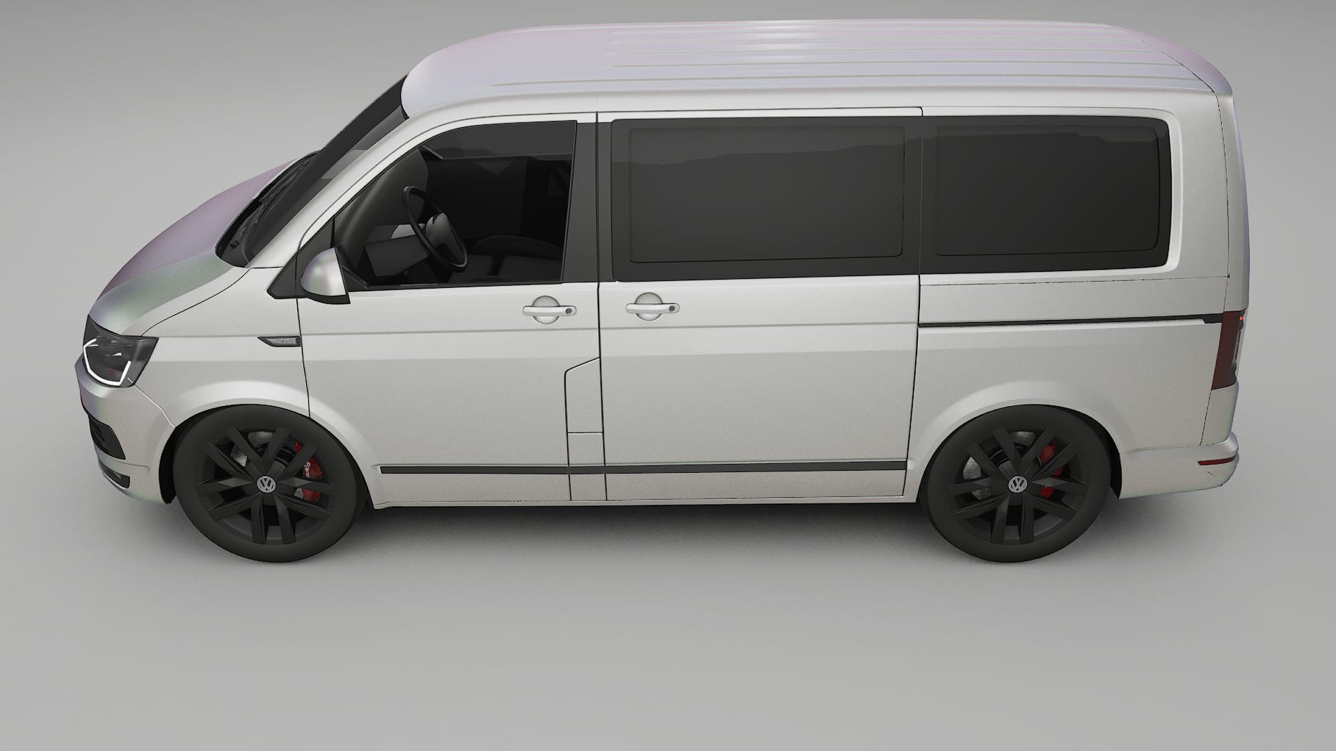VW Transporter T6 Multivan TPU Lakbeschermingsfolie | NEBULA Kleurveranderende PPF – Volledig Voorgesneden Kit