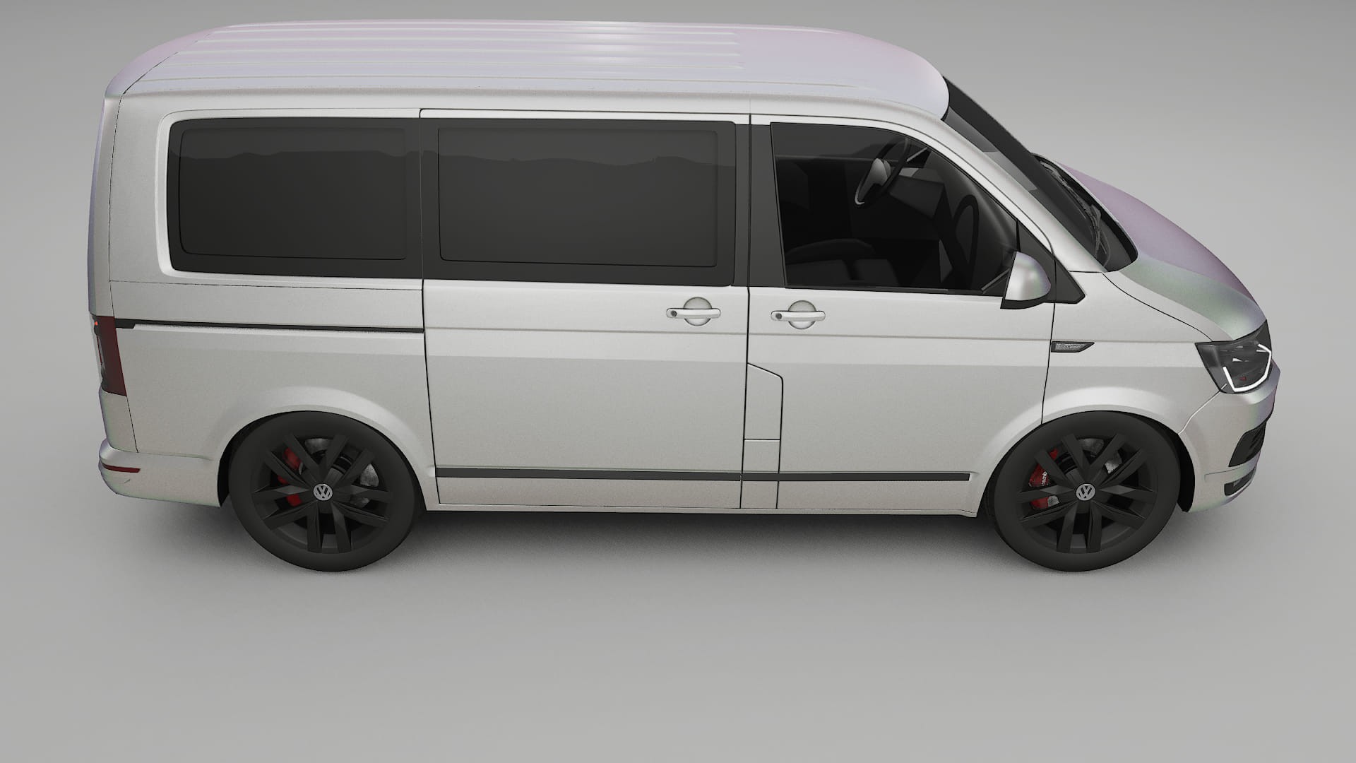 VW Transporter T6 Multivan TPU Lakbeschermingsfolie | NEBULA Kleurveranderende PPF – Volledig Voorgesneden Kit
