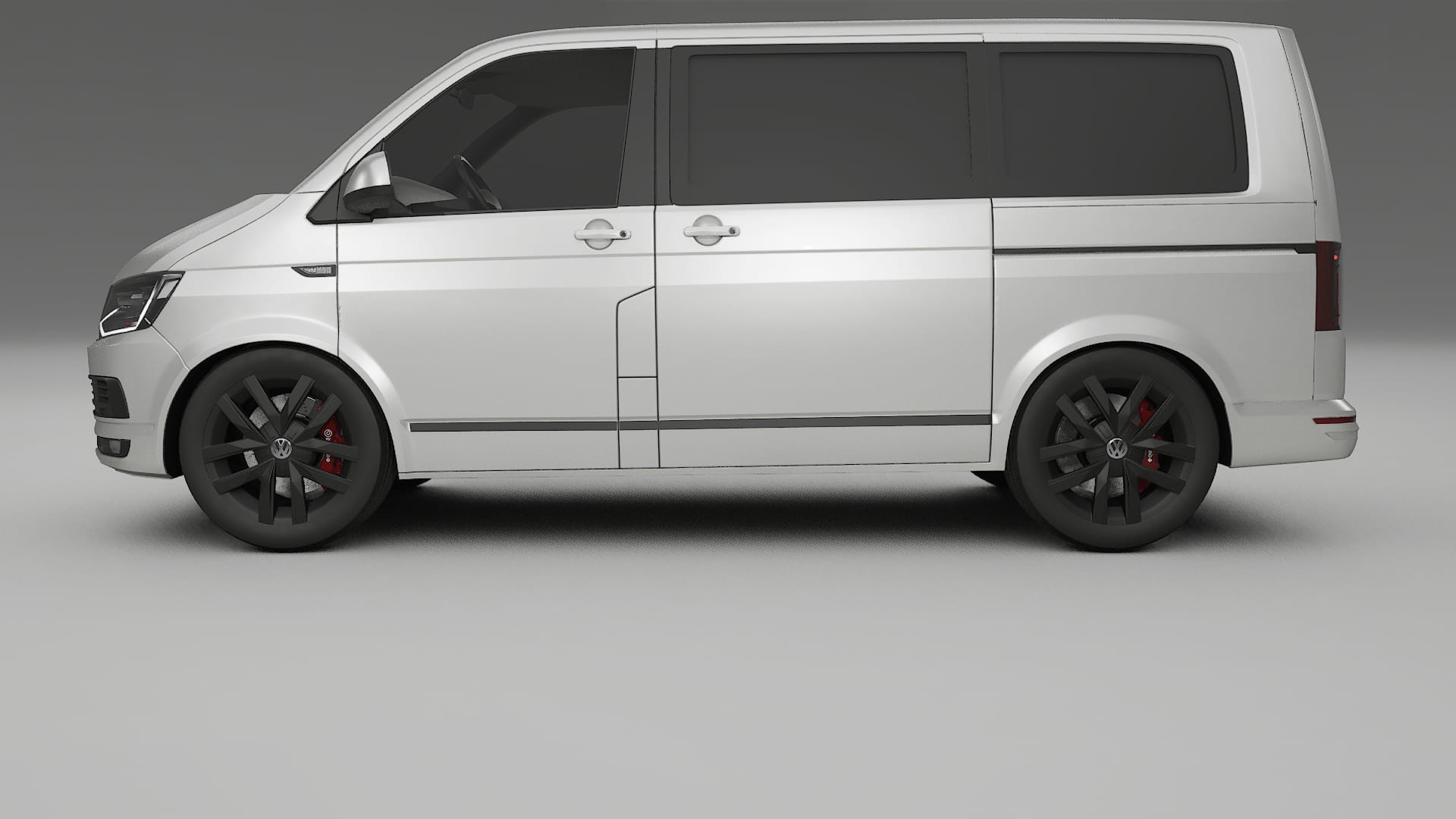 VW Transporter T6 Multivan TPU Lakbeschermingsfolie | OPAL Kleurveranderende PPF – Volledig Voorgesneden Kit