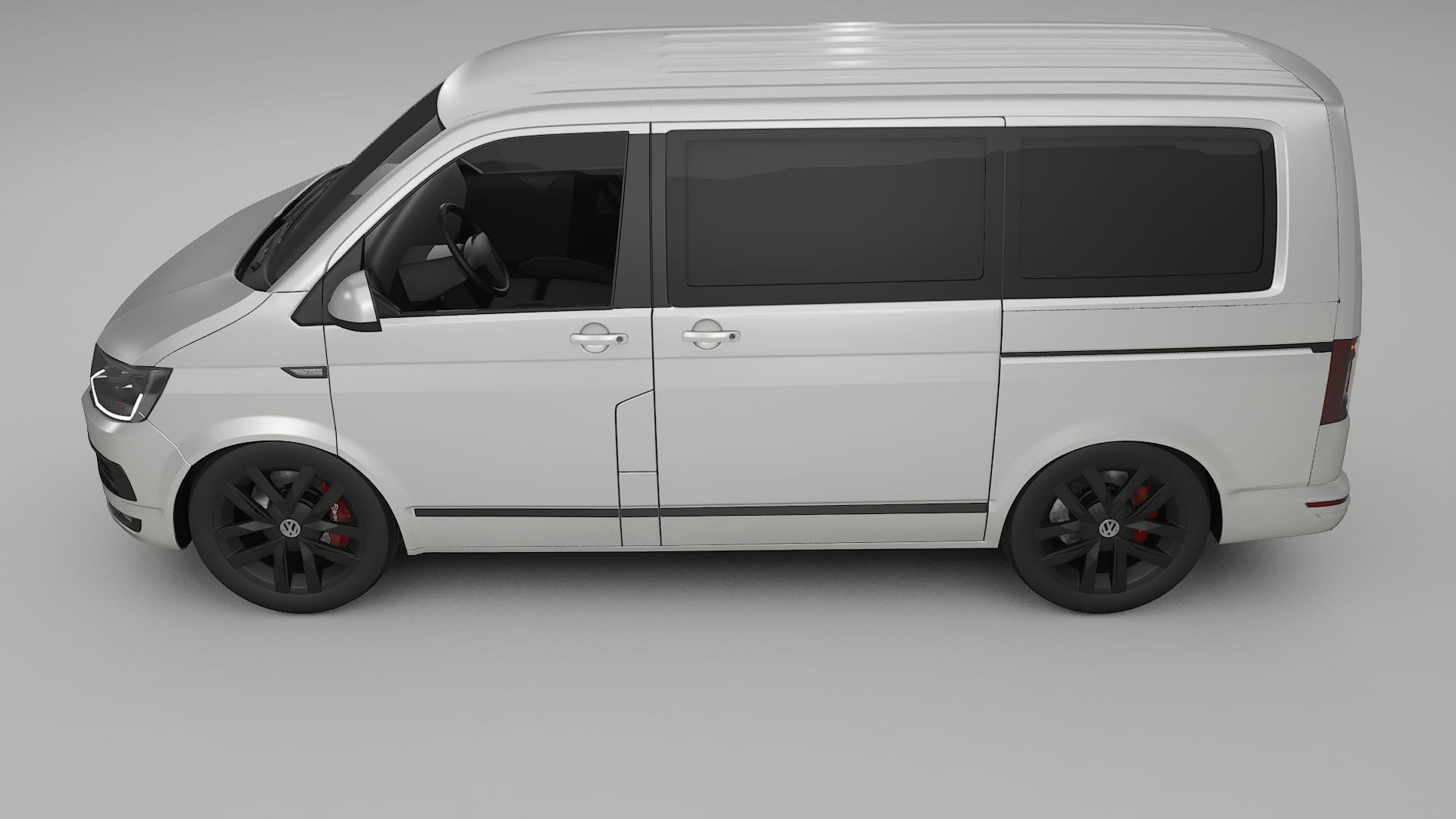 VW Transporter T6 Multivan TPU Lakbeschermingsfolie | OPAL Kleurveranderende PPF – Volledig Voorgesneden Kit