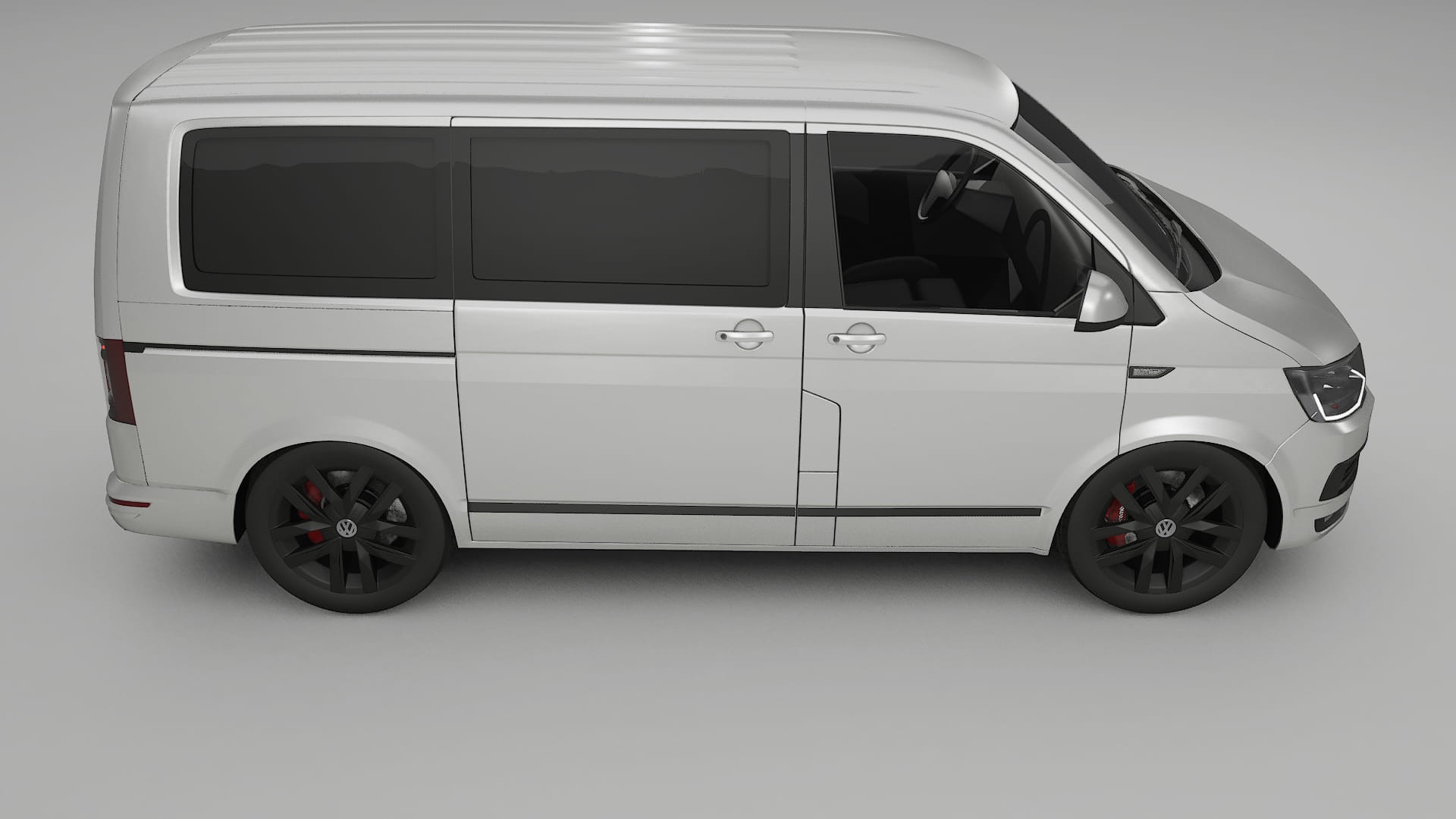 VW Transporter T6 Multivan TPU Lakbeschermingsfolie | OPAL Kleurveranderende PPF – Volledig Voorgesneden Kit