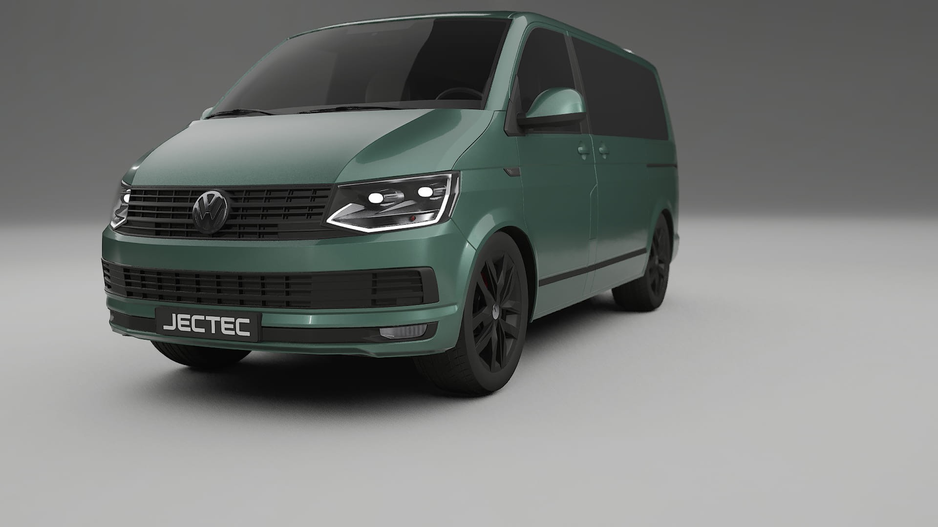 VW Transporter T6 Multivan TPU Lakbeschermingsfolie | EVERGREEN Kleurveranderende PPF – Volledig Voorgesneden Kit