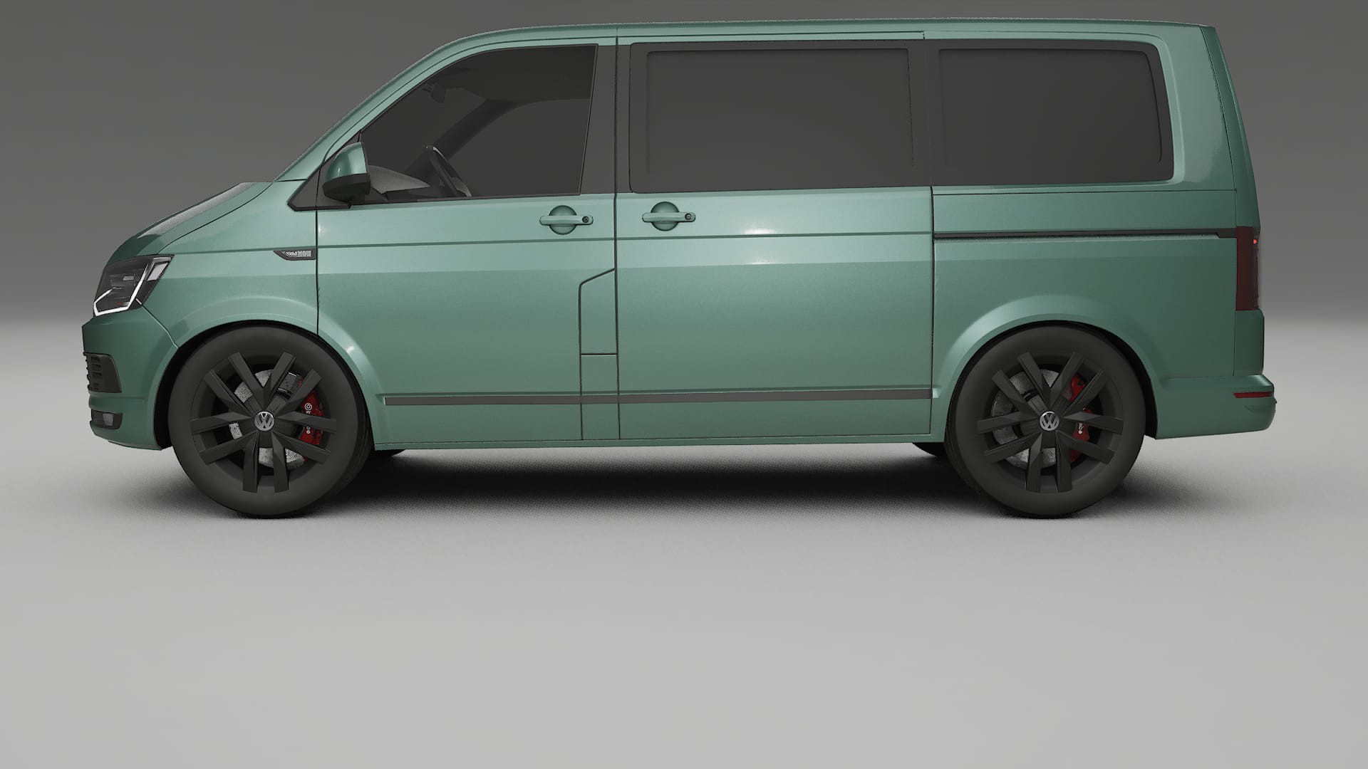 VW Transporter T6 Multivan TPU Lakbeschermingsfolie | EVERGREEN Kleurveranderende PPF – Volledig Voorgesneden Kit
